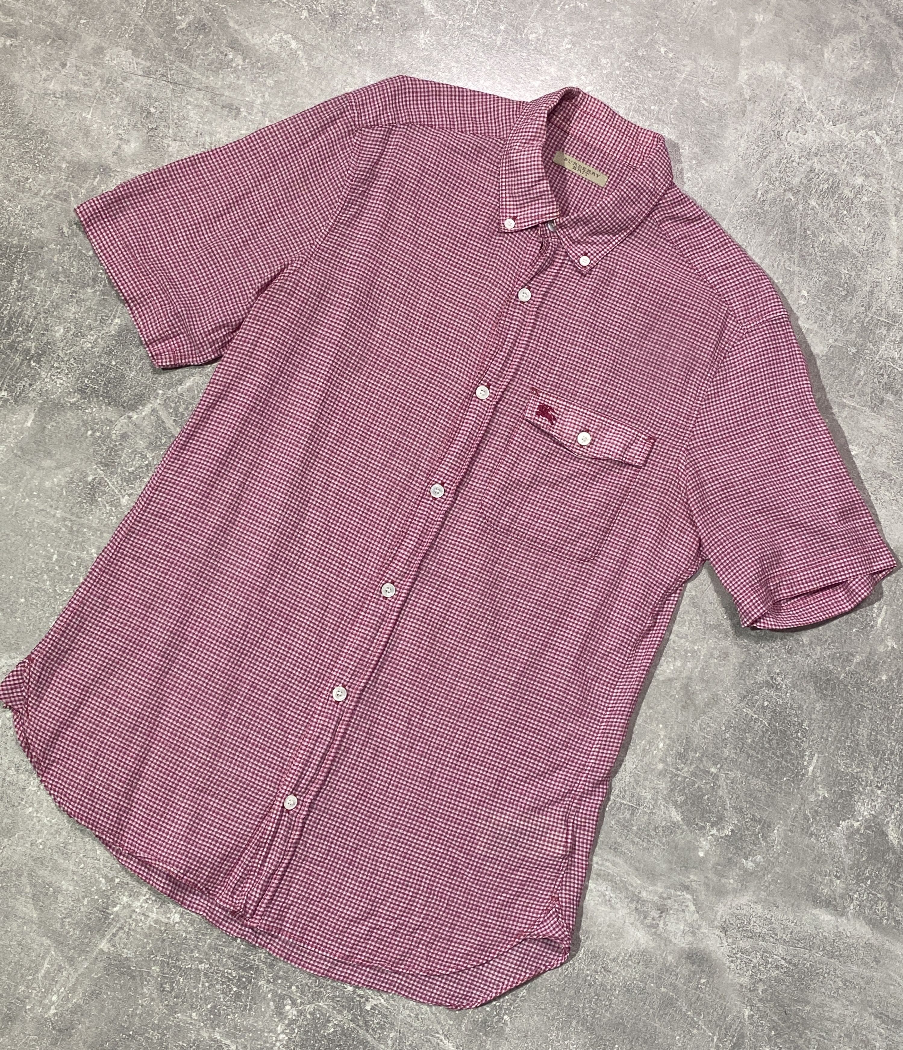 Burberry Vintage 00s Burberry Brit Checkered Shirt Size US S / EU 44-46 / 1 - 2 Thumbnail