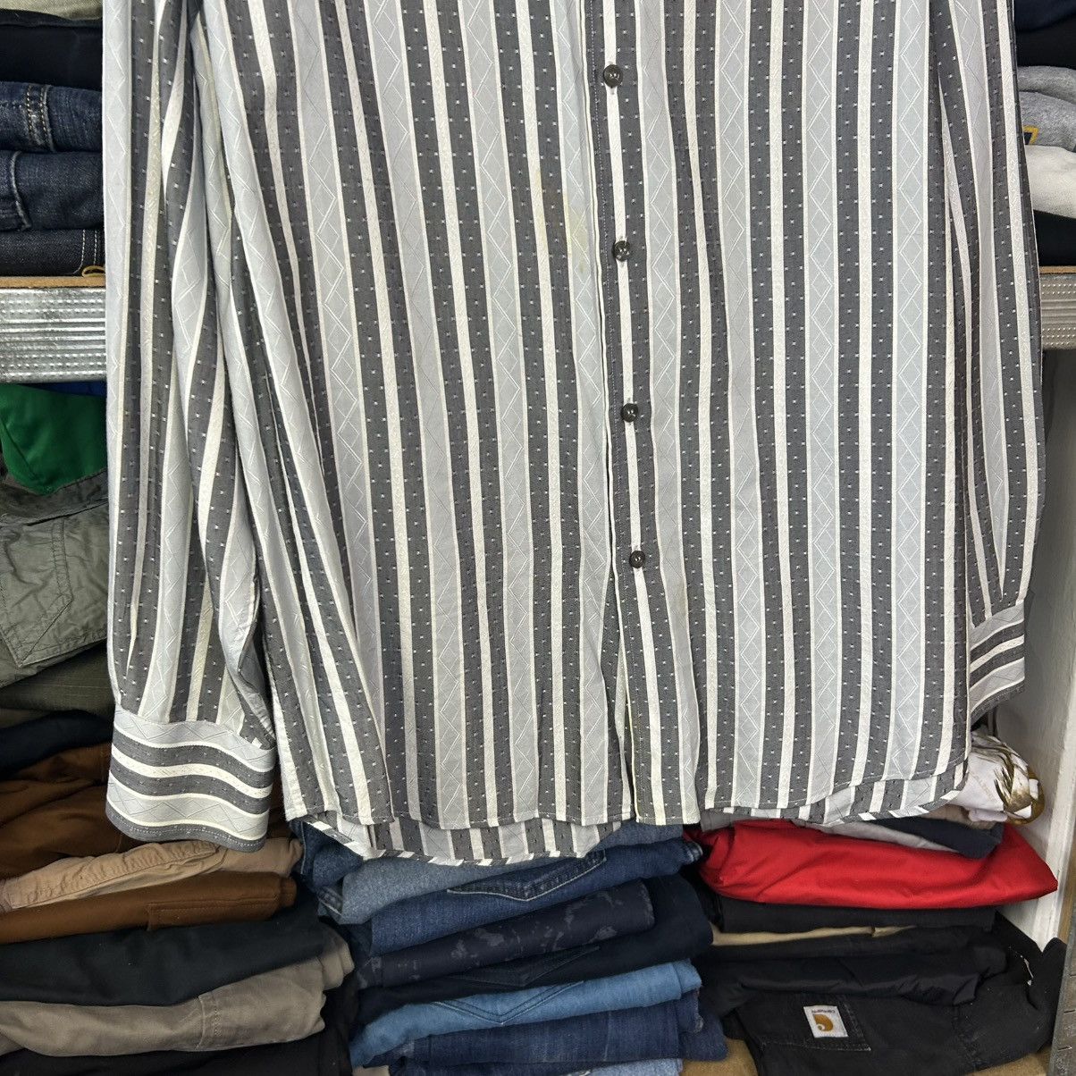 Versace Luxury Versace Collection Basic Designer 90’s Button Shirt Size US L / EU 52-54 / 3 - 3 Thumbnail