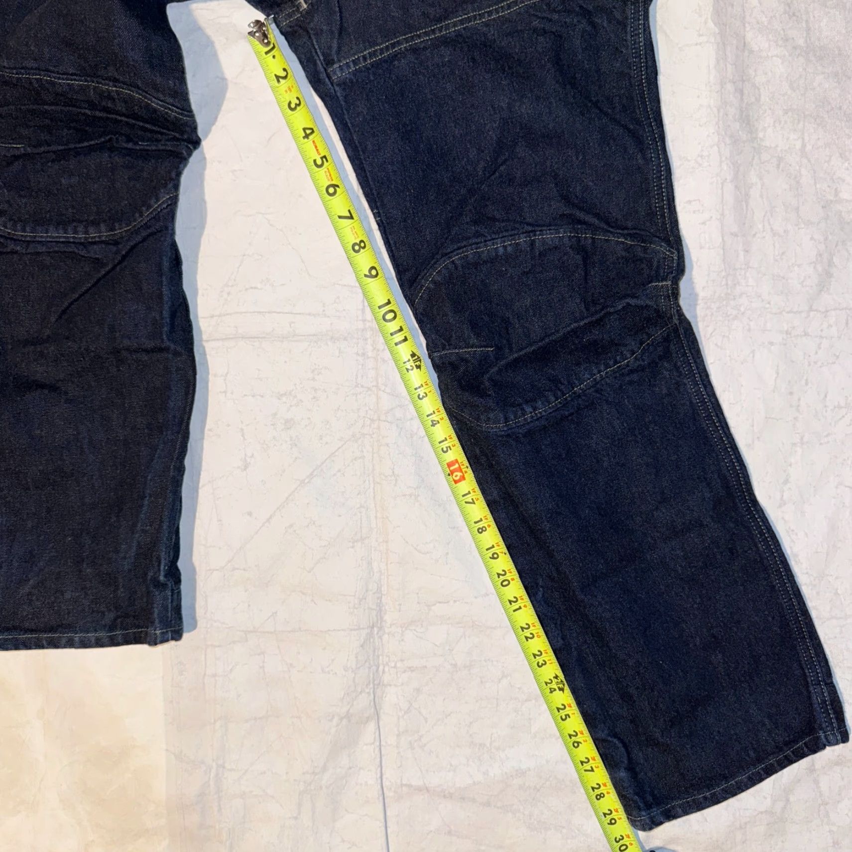G-Star VINTAGE G-Star Raw SHORTCUT ELWOOD Jeans Men 27x30 Blue Cotton Denim 3D Workwear Straight Inseam 30 Mid-Rise Classic Regular Jeans Mens Size US 27 - 3 Thumbnail