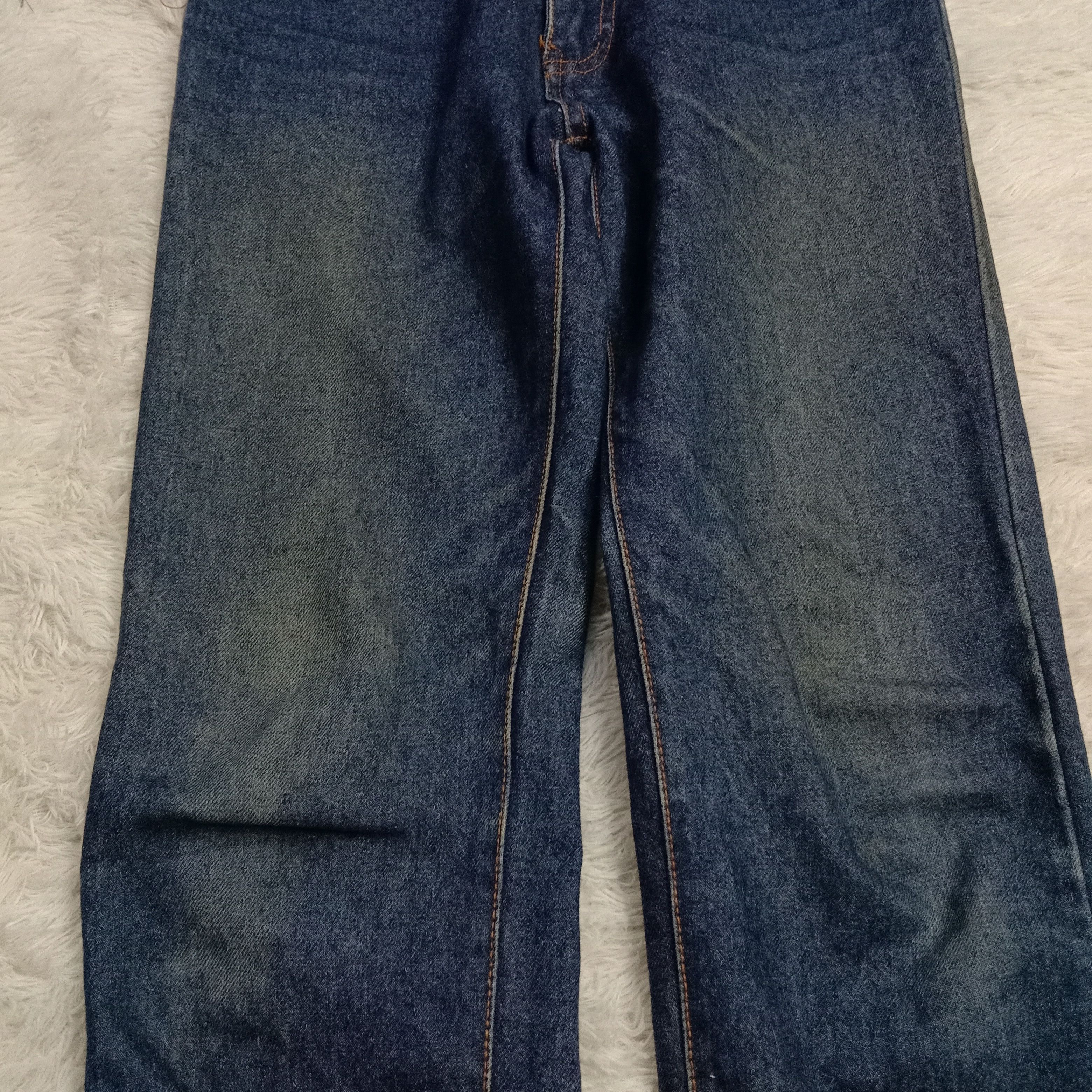 Japanese Brand 🇯🇵 Vintage 90s Bigstone Indigo Denim Size US 29 - 6 Thumbnail