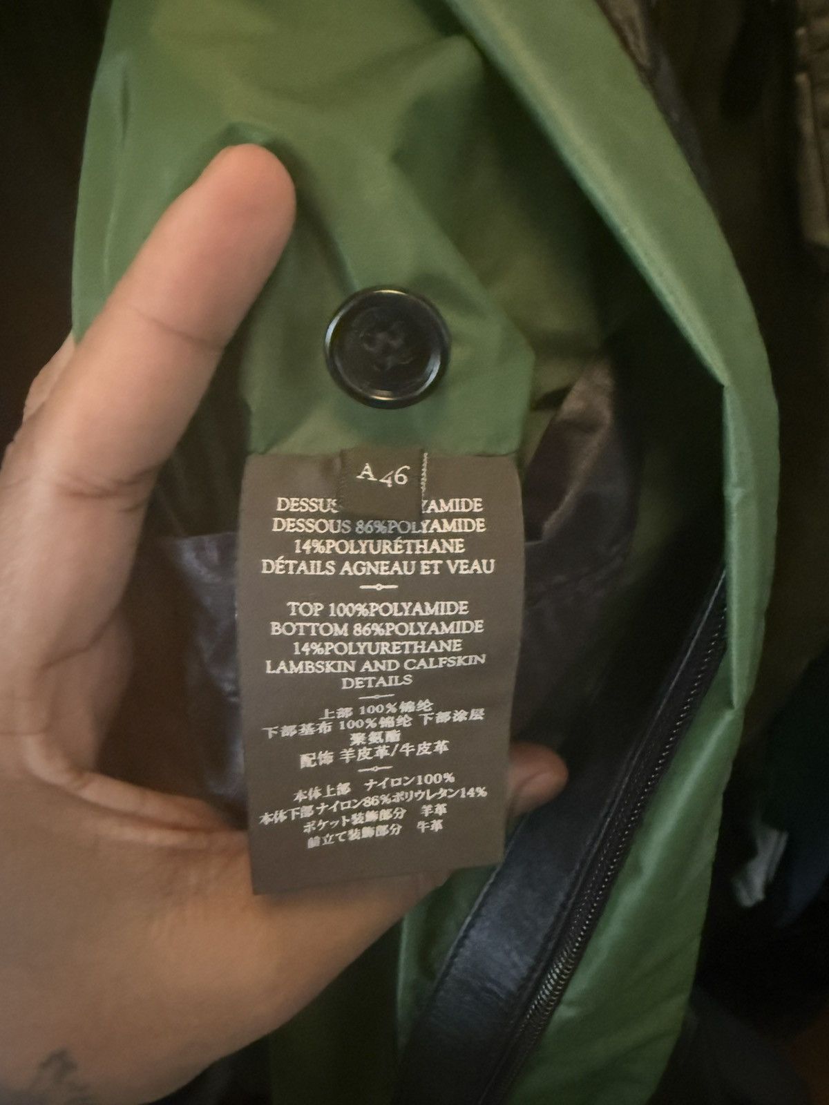 Berluti F/W17 Berluti Haider Ackerman Rain Jacket Size US S / EU 44-46 / 1 - 6 Thumbnail