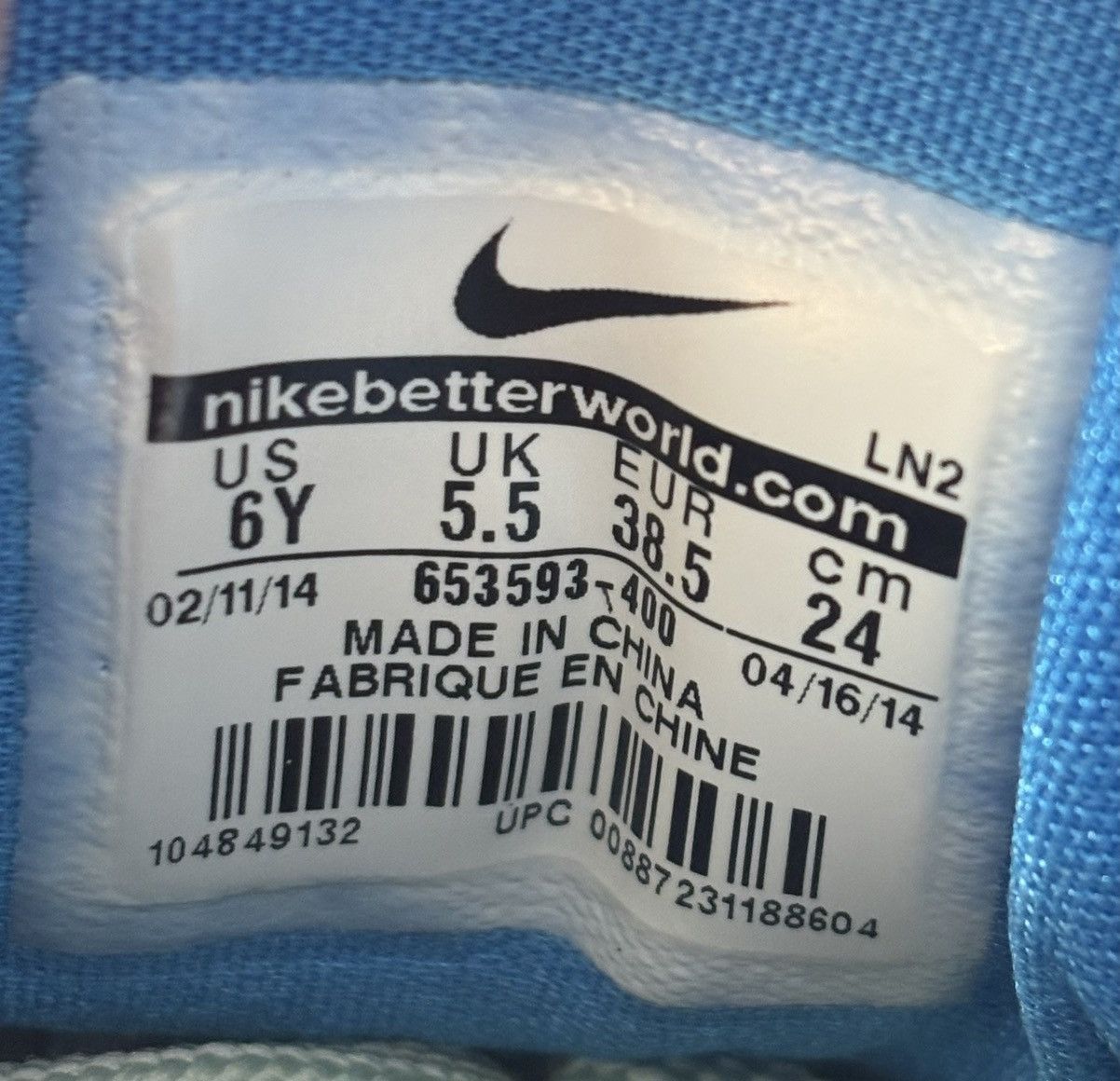 Nike Nike Kobe 9 EM Hyper Cobalt (GS) Size US 6 / EU 39 - 7 Thumbnail
