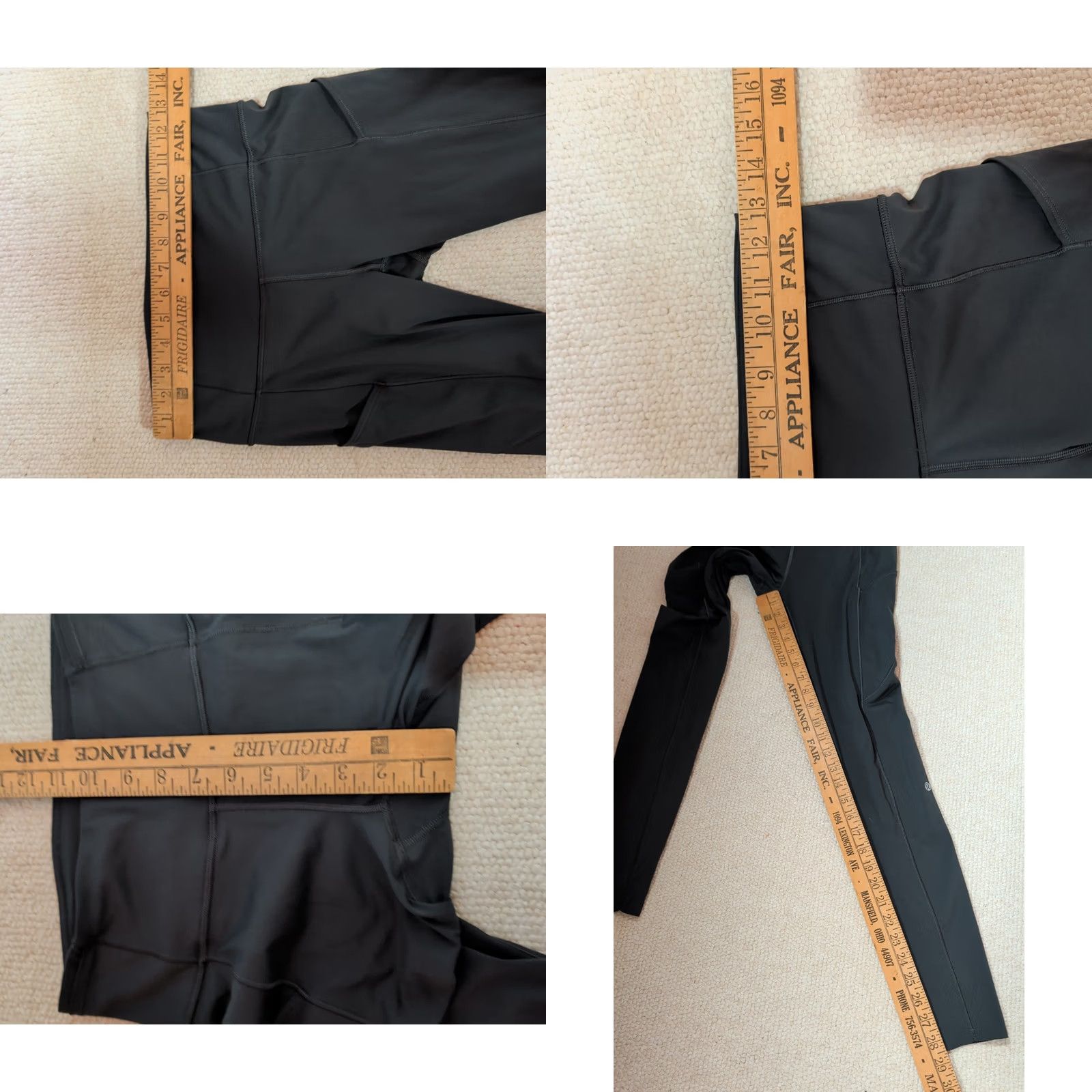 Lululemon Lululemon leggings gray size 6 womens pockets Size 28" / US 6 / IT 42 - 9 Thumbnail