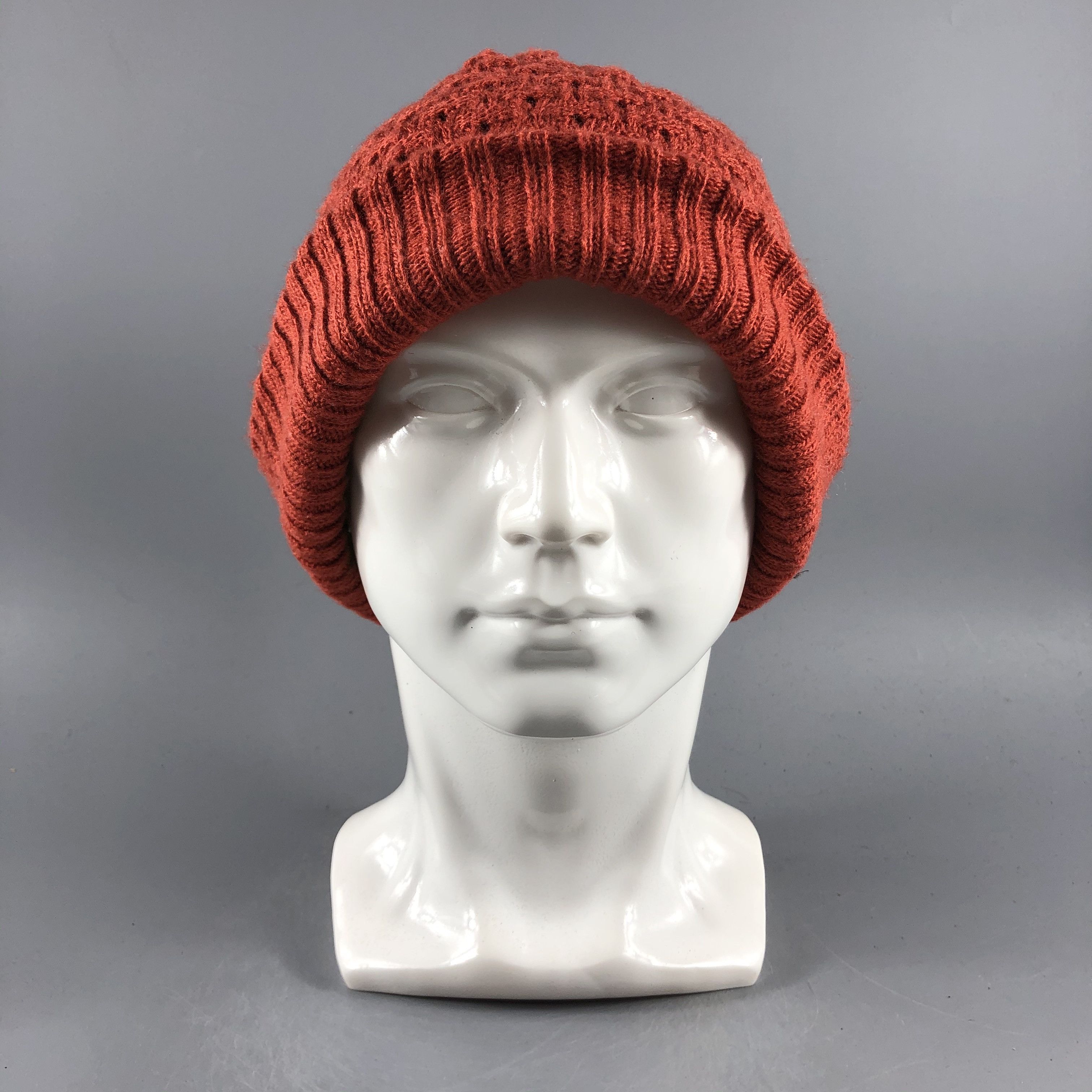 image of Vintage Womens Unknown Fisherman Beanie Snow Hat Snow Cap -D511