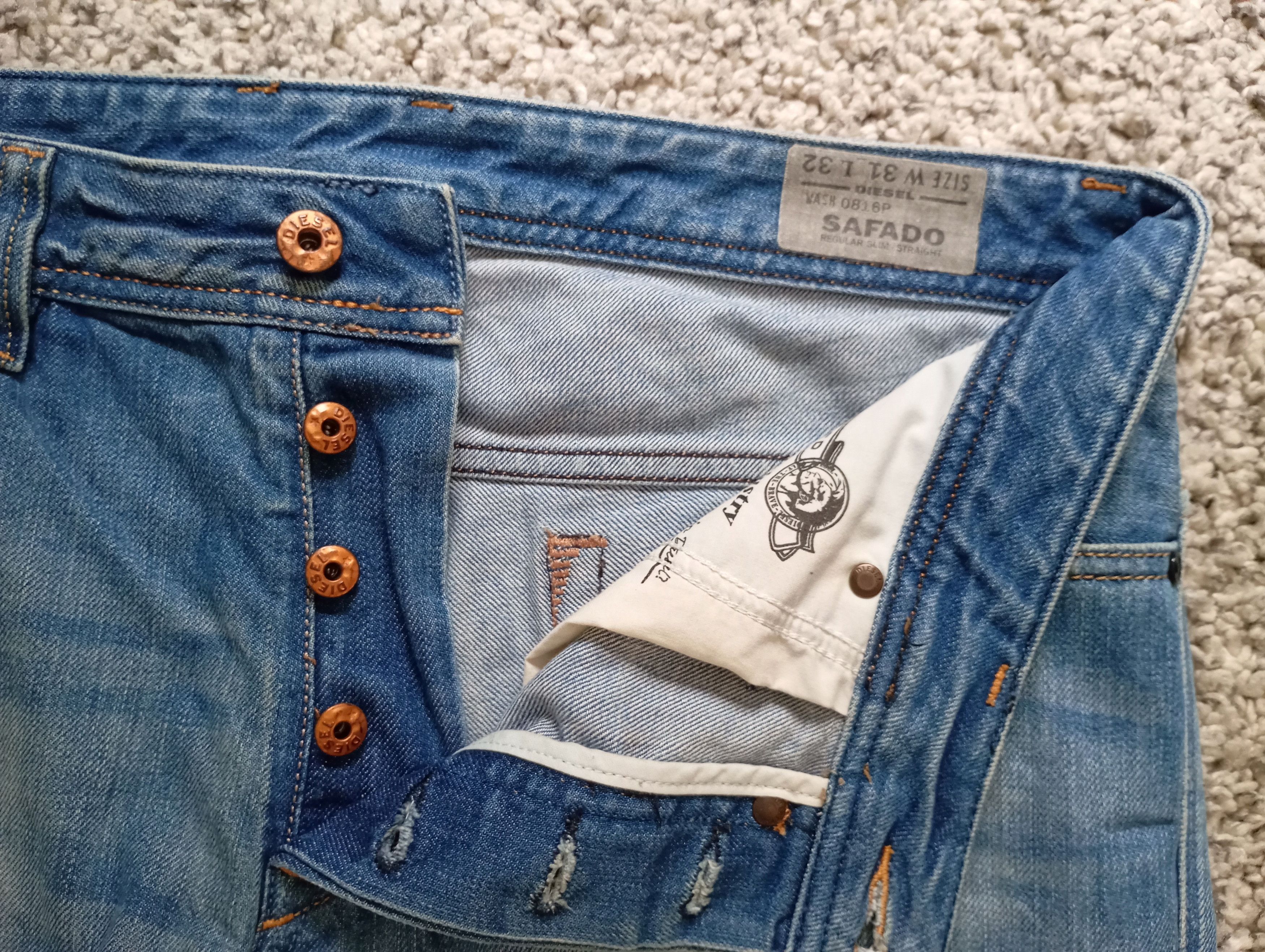 Diesel × Vintage Diesel Safado Faded distressed pants Size US 31 - 11 Thumbnail