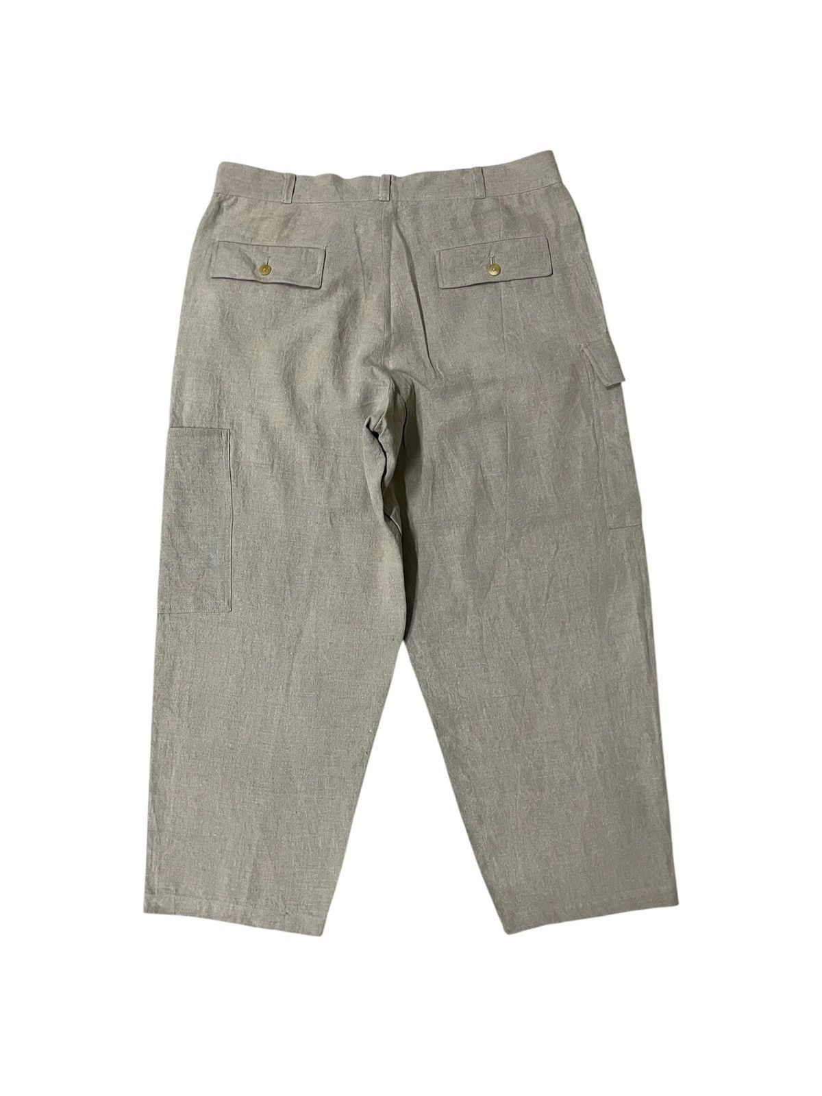 Yohji Yamamoto YOHJI YAMAMOTO MULTIPOCKET BAGGY CARGO PANT GOOD CONDITION Size US 33 - 3 Thumbnail