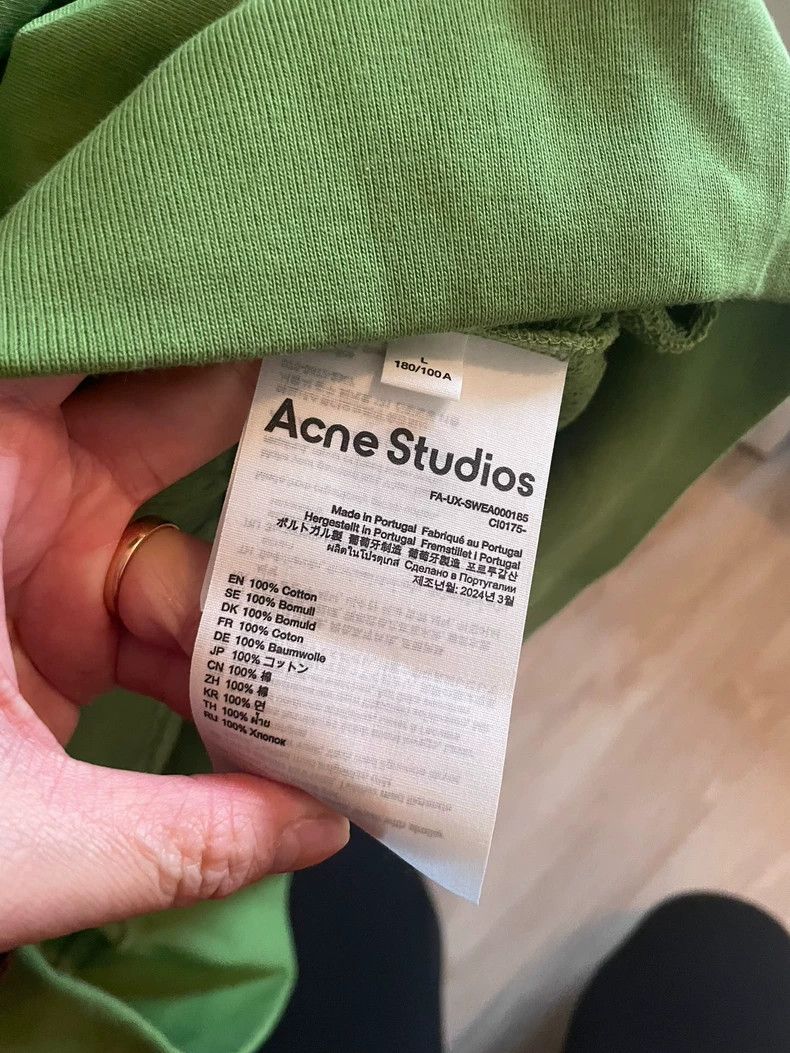 Acne Studios acne studios Green hoodie 2503-Nextarrow Size US L / EU 52-54 / 3 - 5 Thumbnail
