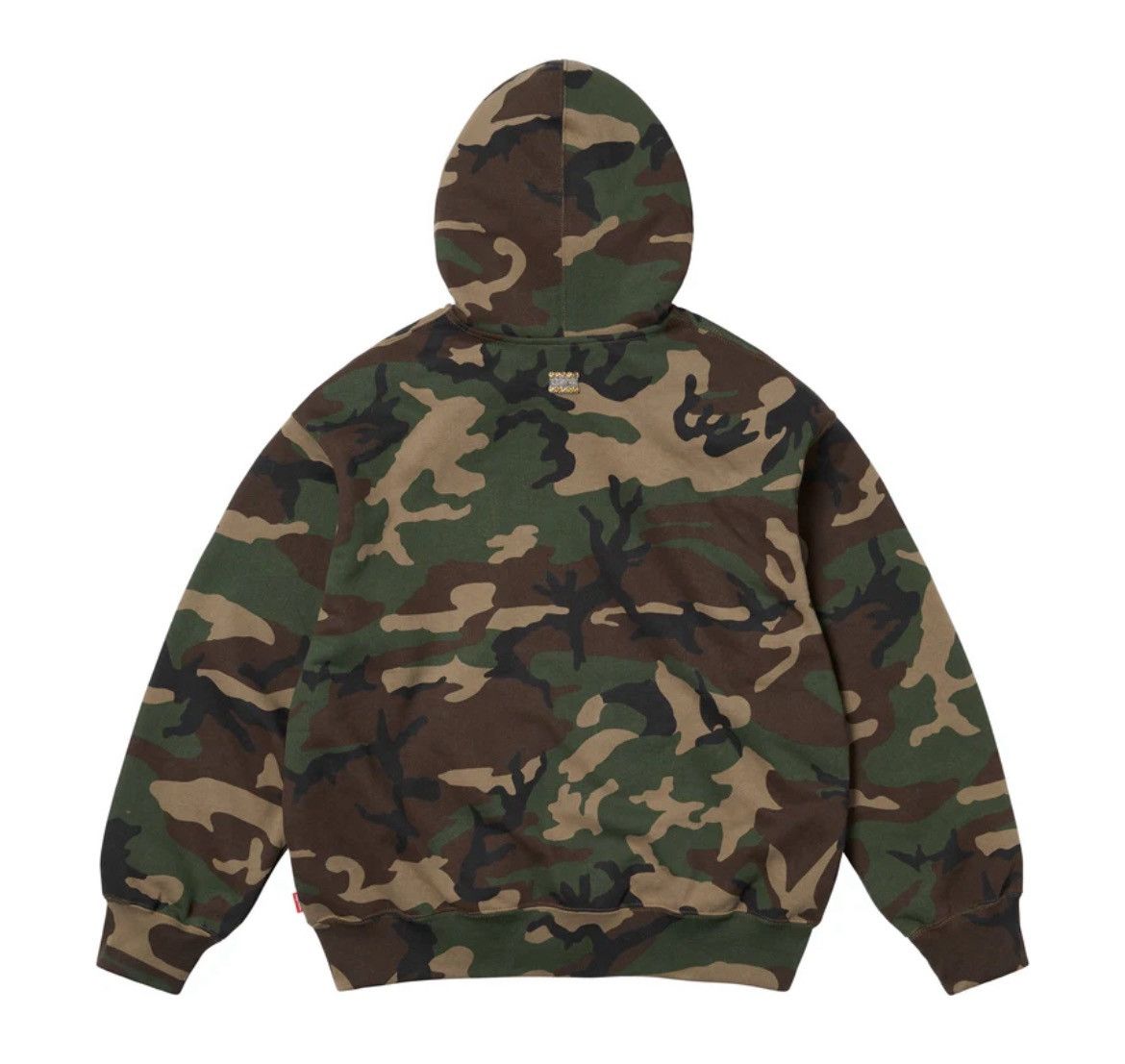 【Supreme x B.B. Simon】Zip Up Hooded Sweatshirt Camo 25SS The details on this collab 😳 👕: Supreme b.b. Simon Zip Up