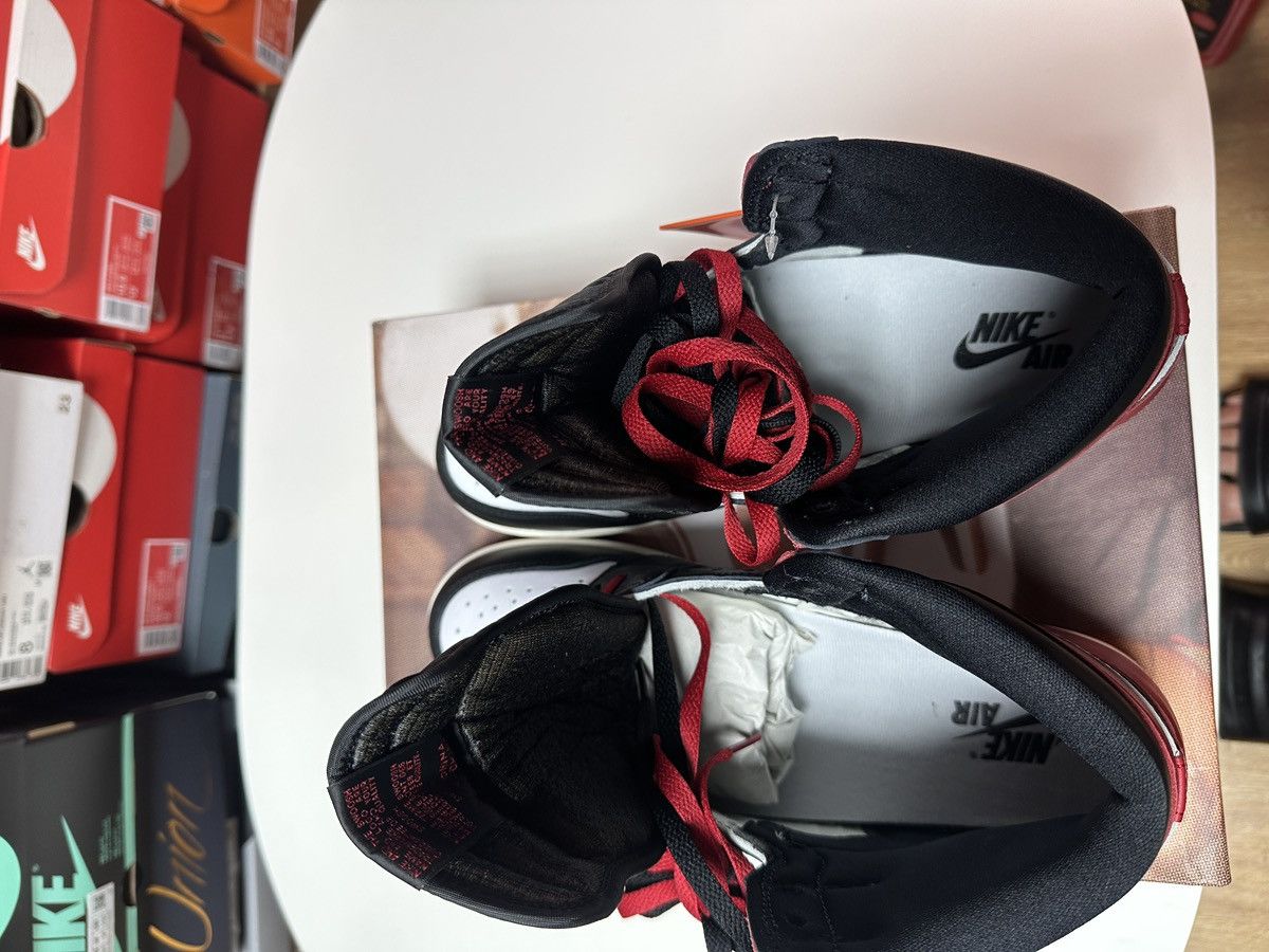 Jordan Brand × Nike Air Jordan 1 Retro OG High Black Toe Reimagined Size 11 Size US 11 / EU 44 - 10 Thumbnail