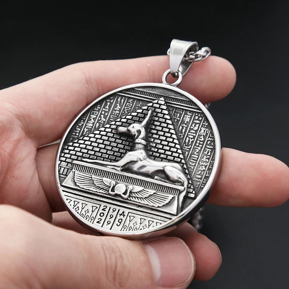 Other Vintage Egyptian Pendant Necklace Size ONE SIZE - 2 Thumbnail