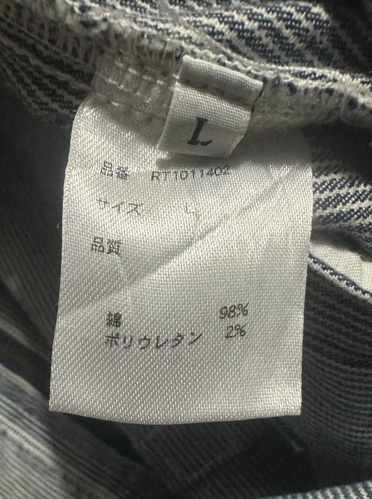 Japanese Brand Vintage Japanese Hickory Denim Jacket By Carabiner Tough Size US L / EU 52-54 / 3 - 11 Thumbnail