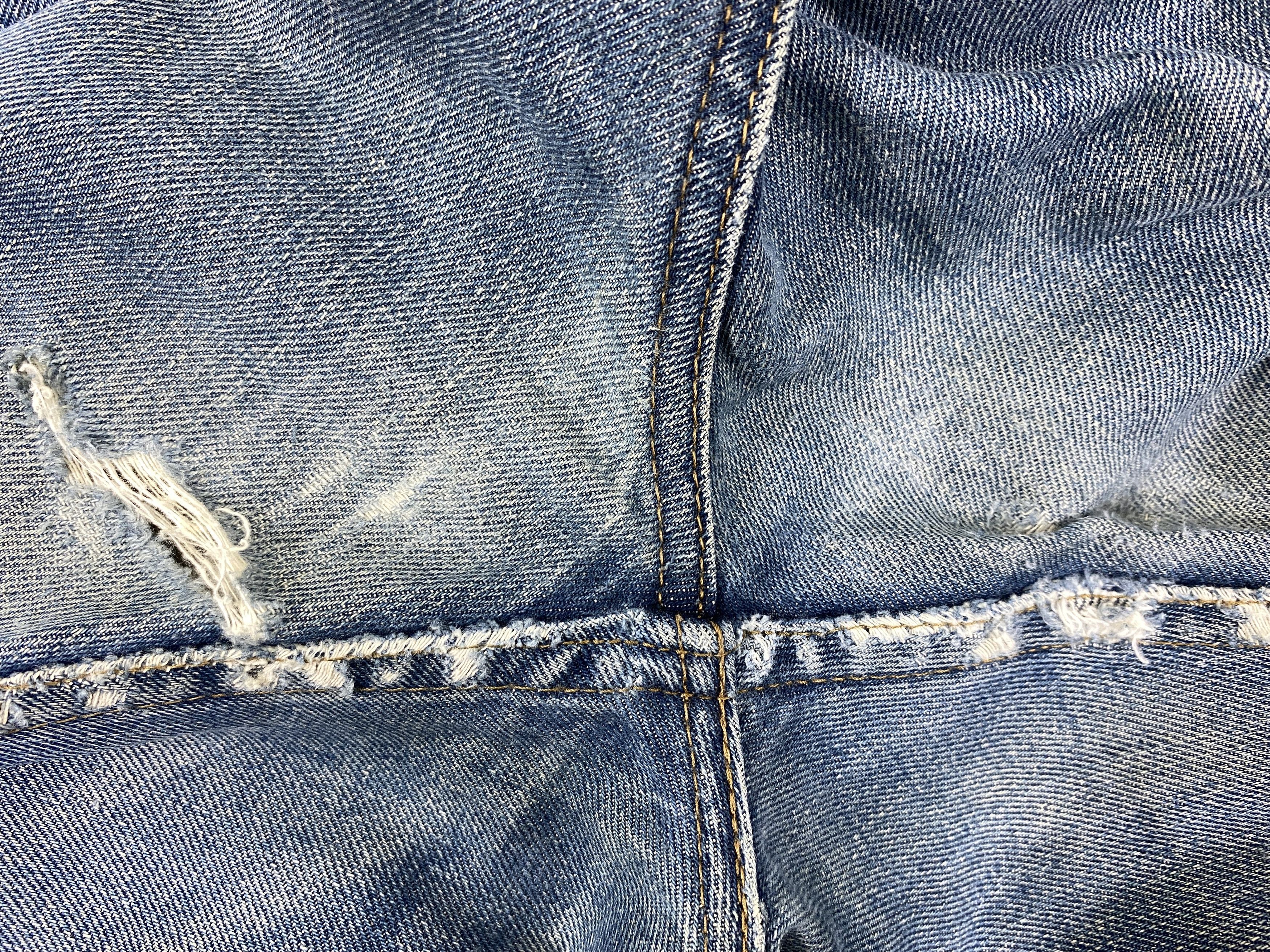 Levi's Dirty Used Blue Vintage Levi's 505 34x29.5 Denim -JN1858 Size US 34 / EU 50 - 12 Thumbnail
