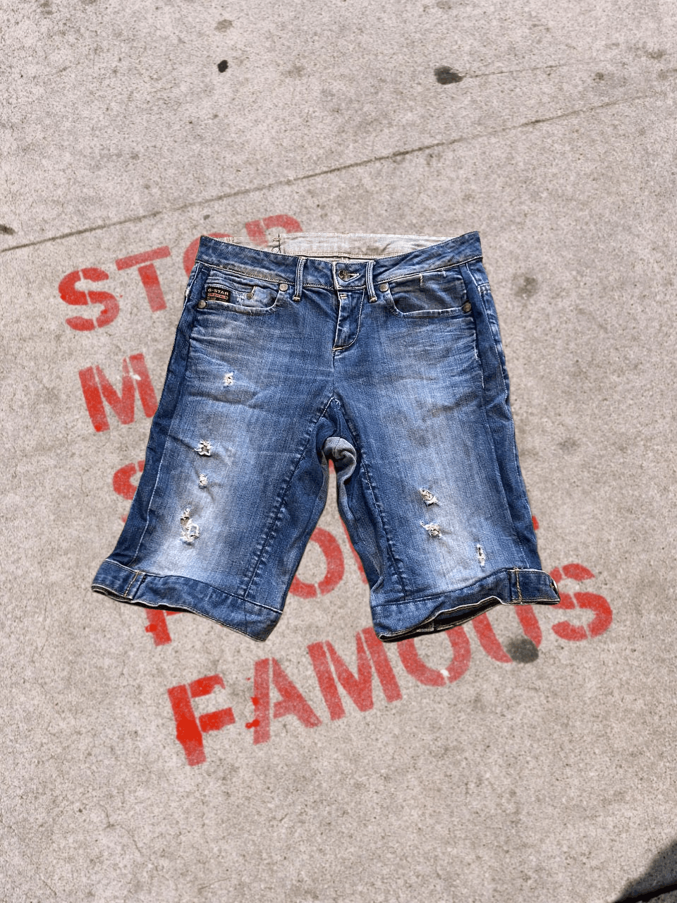 G-Star G Star Raw Denim Shorts Baggy Size US 30 / EU 46 - 1 Thumbnail