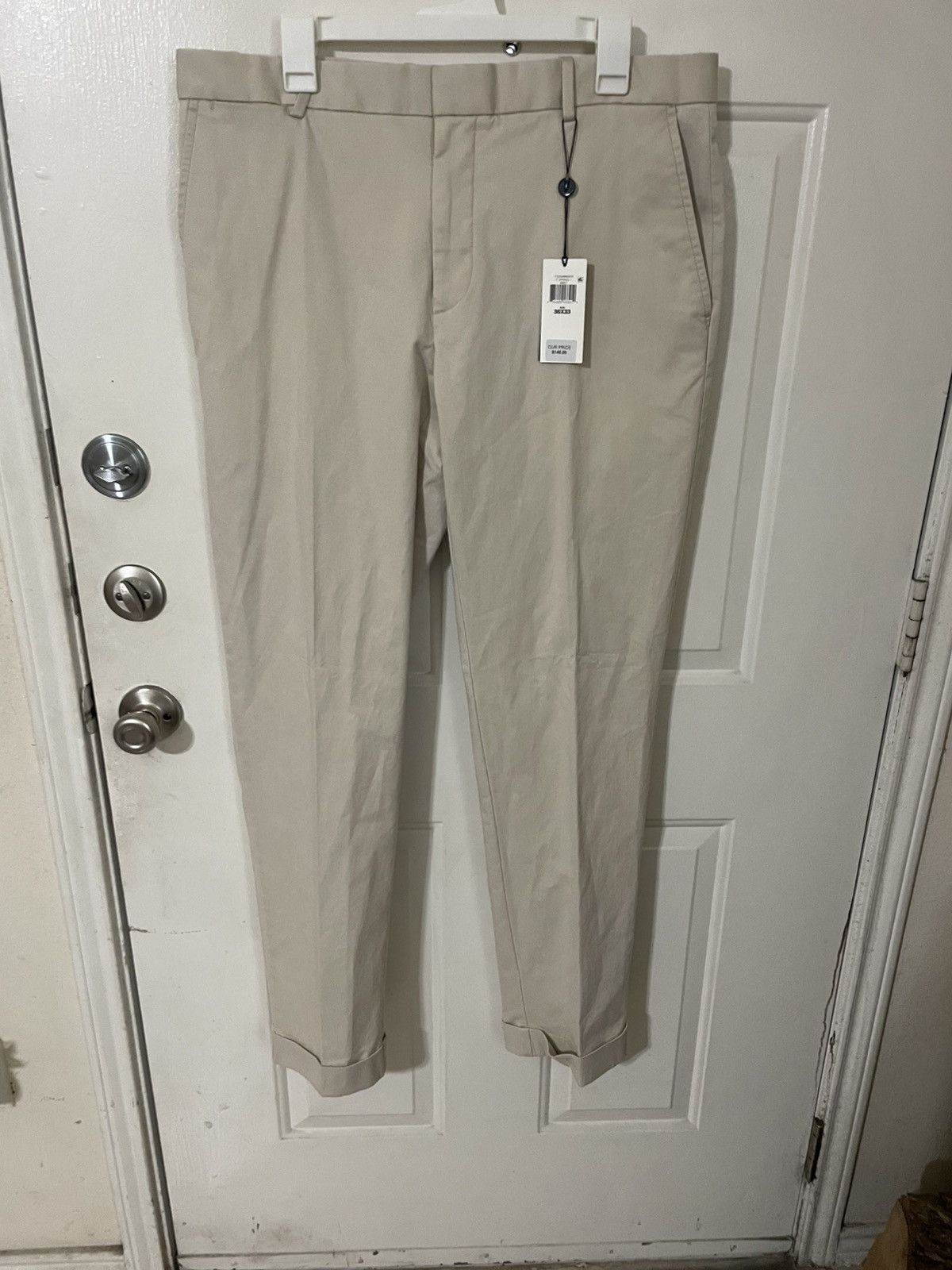 Polo Ralph Lauren FF cuffed Stretch trousers nwt 148.00 Size US 38 / EU 54 - 1 Thumbnail