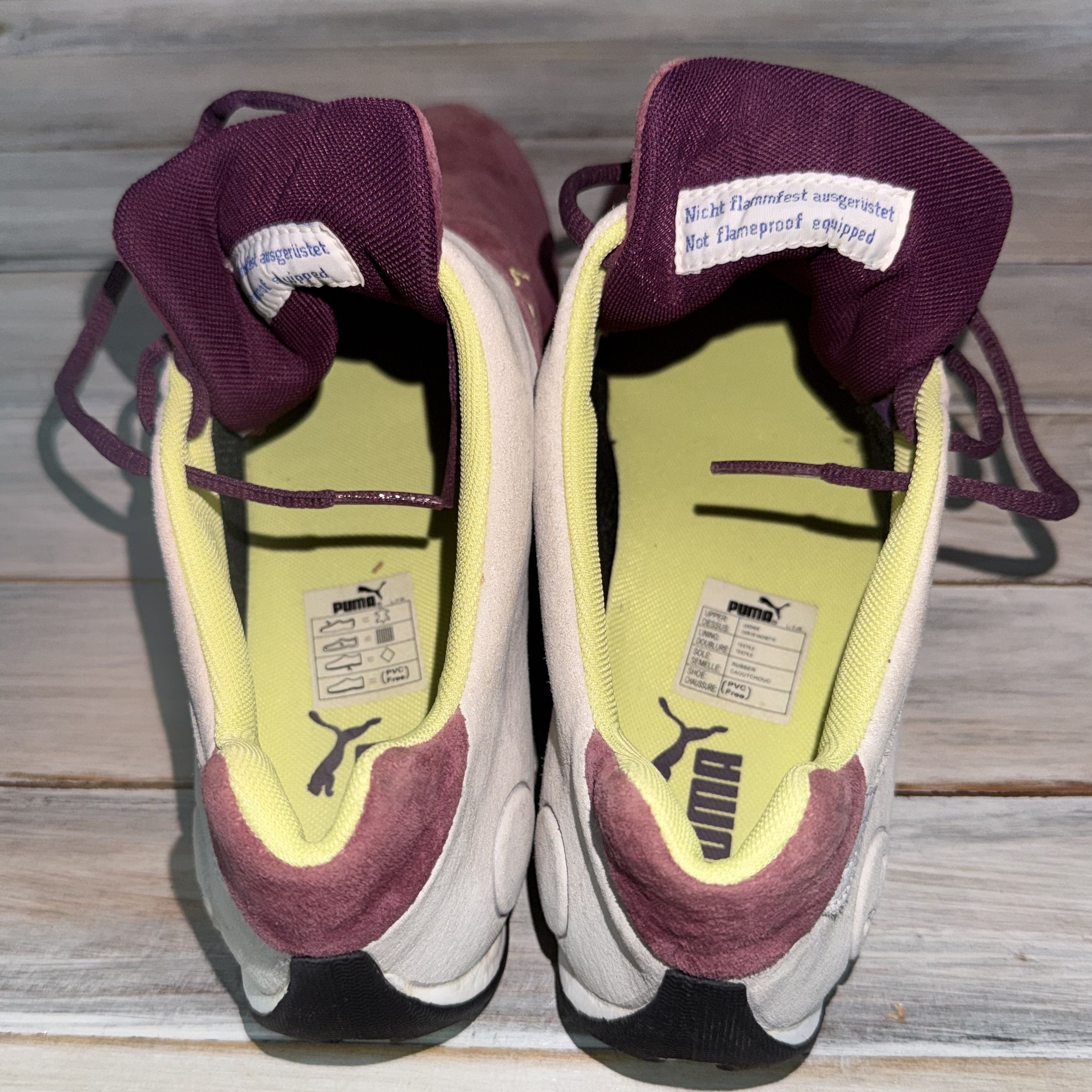Puma PUMA Future Cat Low P Speedcat Suede Purple Vintage Sneakers Size US 12 / EU 45 - 10 Thumbnail