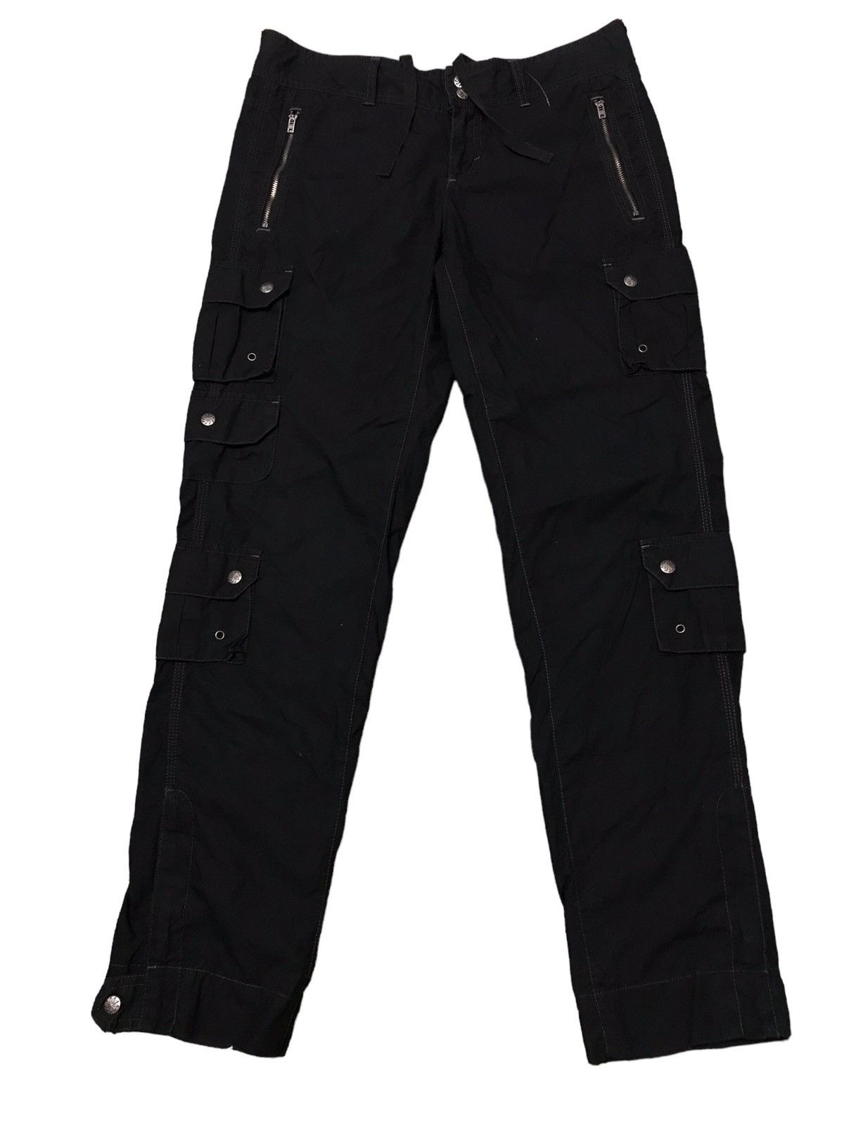 image of Very Vintage Athleta Multipocket/tactical Cargo Pants in Black, Men's (Size 32)