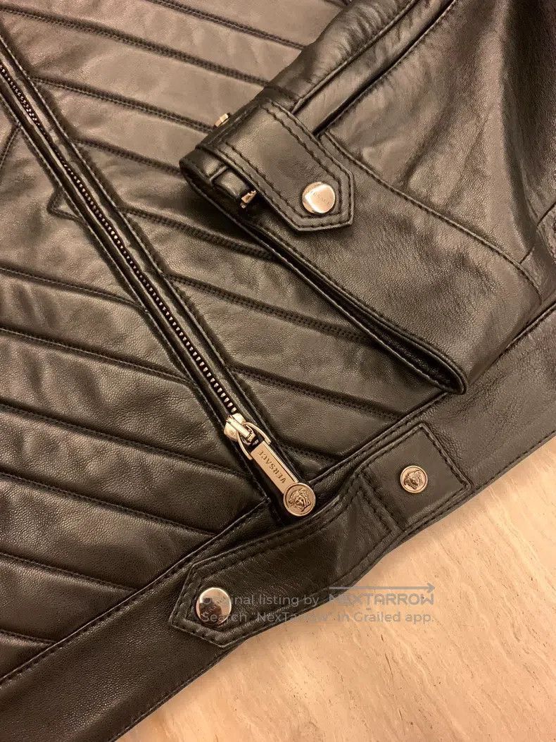 Versace Versace Men's leather clothes Size US XL / EU 56 / 4 - 5 Thumbnail