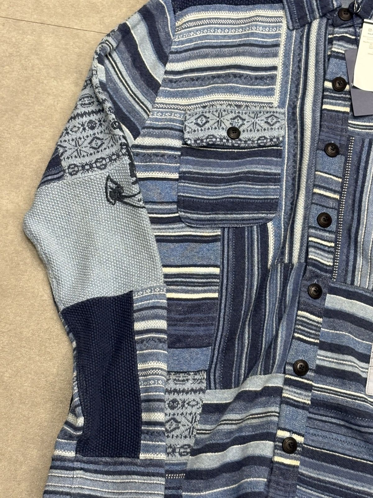 Polo Ralph Lauren Ralph Lauren patchwork workwear cardigan men L new Size US L / EU 52-54 / 3 - 2 Thumbnail