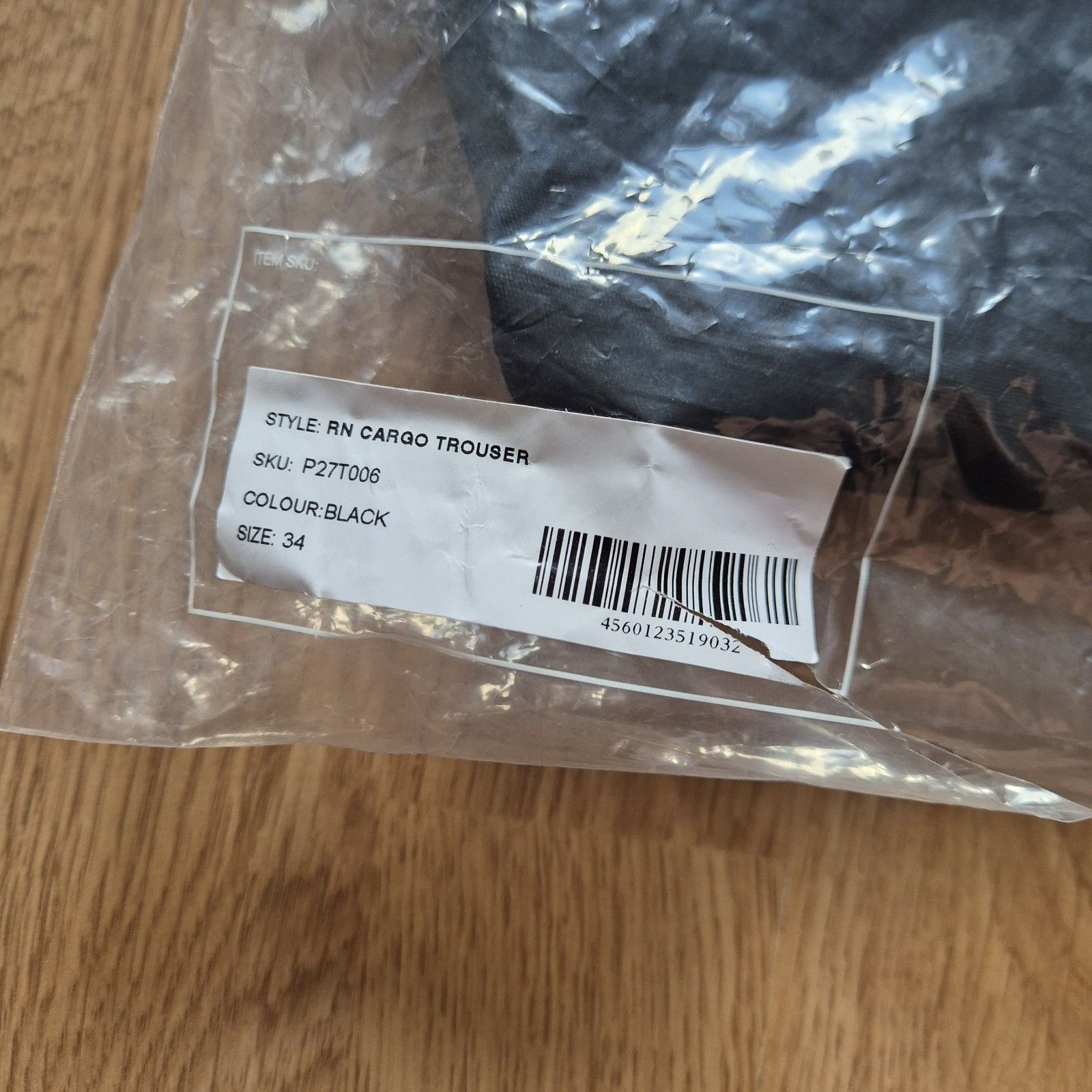 Palace Palace RN Cargo Trouser Black 34 Brand New With Tags FW24 Size US 34 / EU 50 - 9 Thumbnail