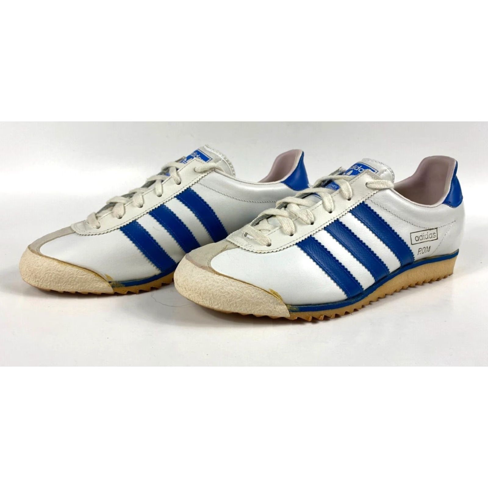 Adidas VINTAGE NOS Vintage 70s Adidas ROM Sneakers Made in West Germany Sz 6 Size US 6 / EU 39 - 3 Thumbnail