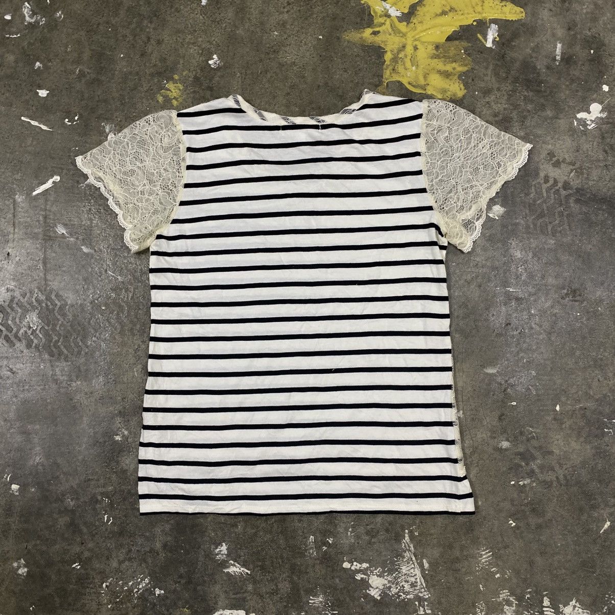 Jil Stuart Vintage Jill Stuart Punk Stripe Tee Lgb Ifsixwasnine Emo Y2K Size US M / EU 48-50 / 2 - 3 Thumbnail