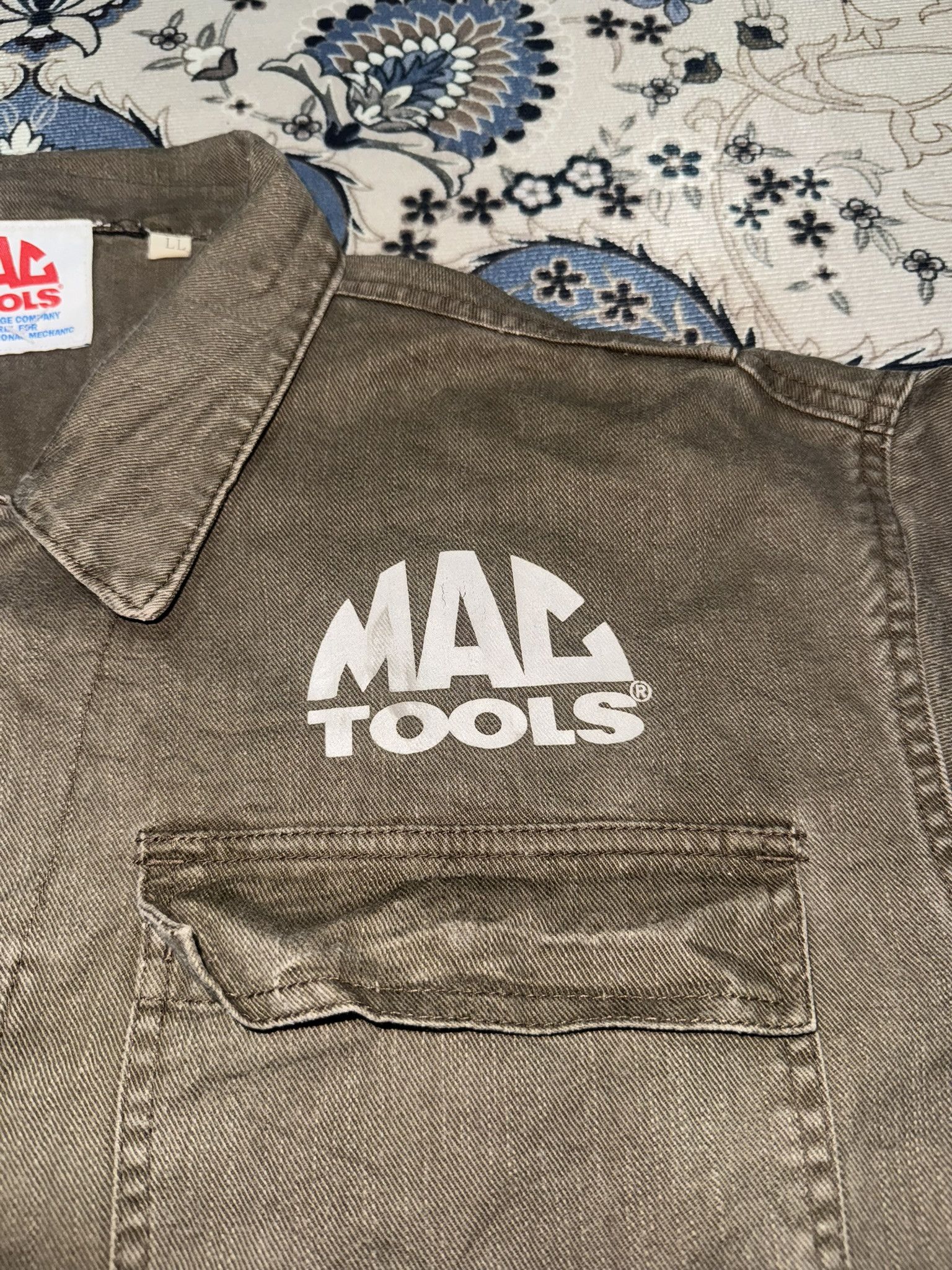 Japanese Brand Vintage MAC Tools Technician Heavy Duty Coverall Size US 38 / EU 54 - 5 Thumbnail