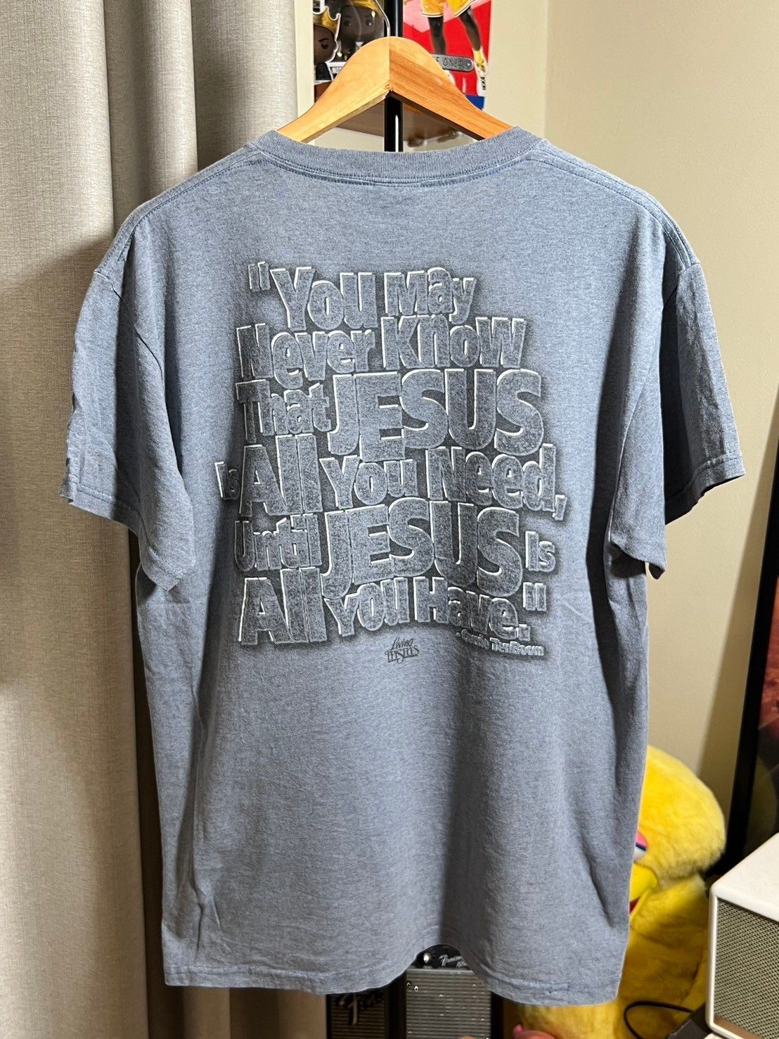Vintage Vintage 00's JESUS Shirt Y2K BN Size US M / EU 48-50 / 2 - 3 Thumbnail
