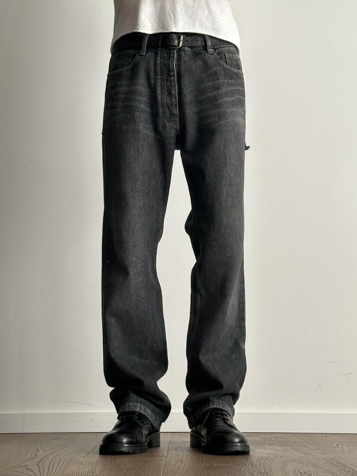Balenciaga Balenciaga by Demna Back Rip Denim Jeans Size US 31 - 3 Thumbnail