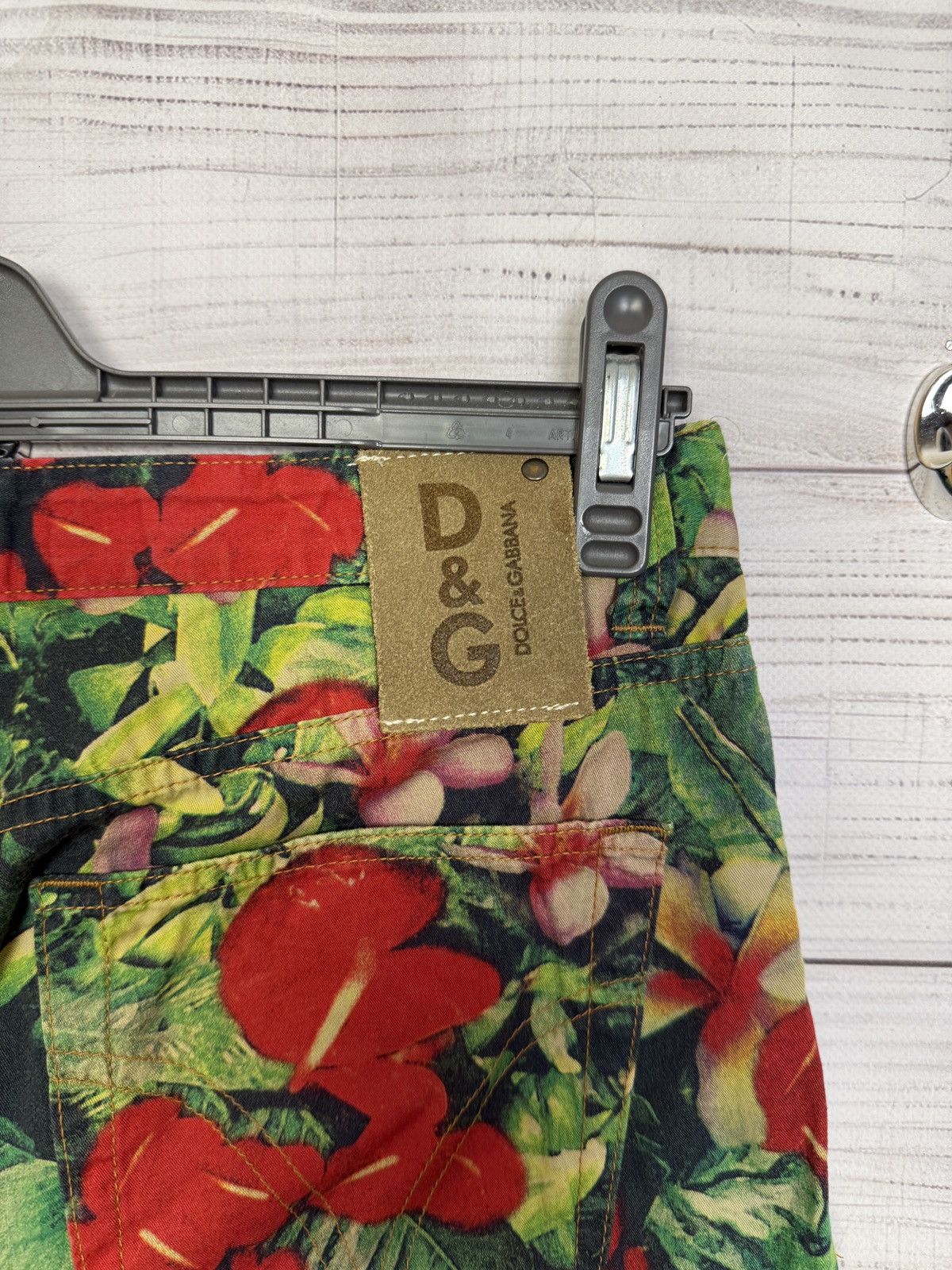 Dolce & Gabbana Dolce&Gabbana flower pants Size US 33 - 11 Thumbnail