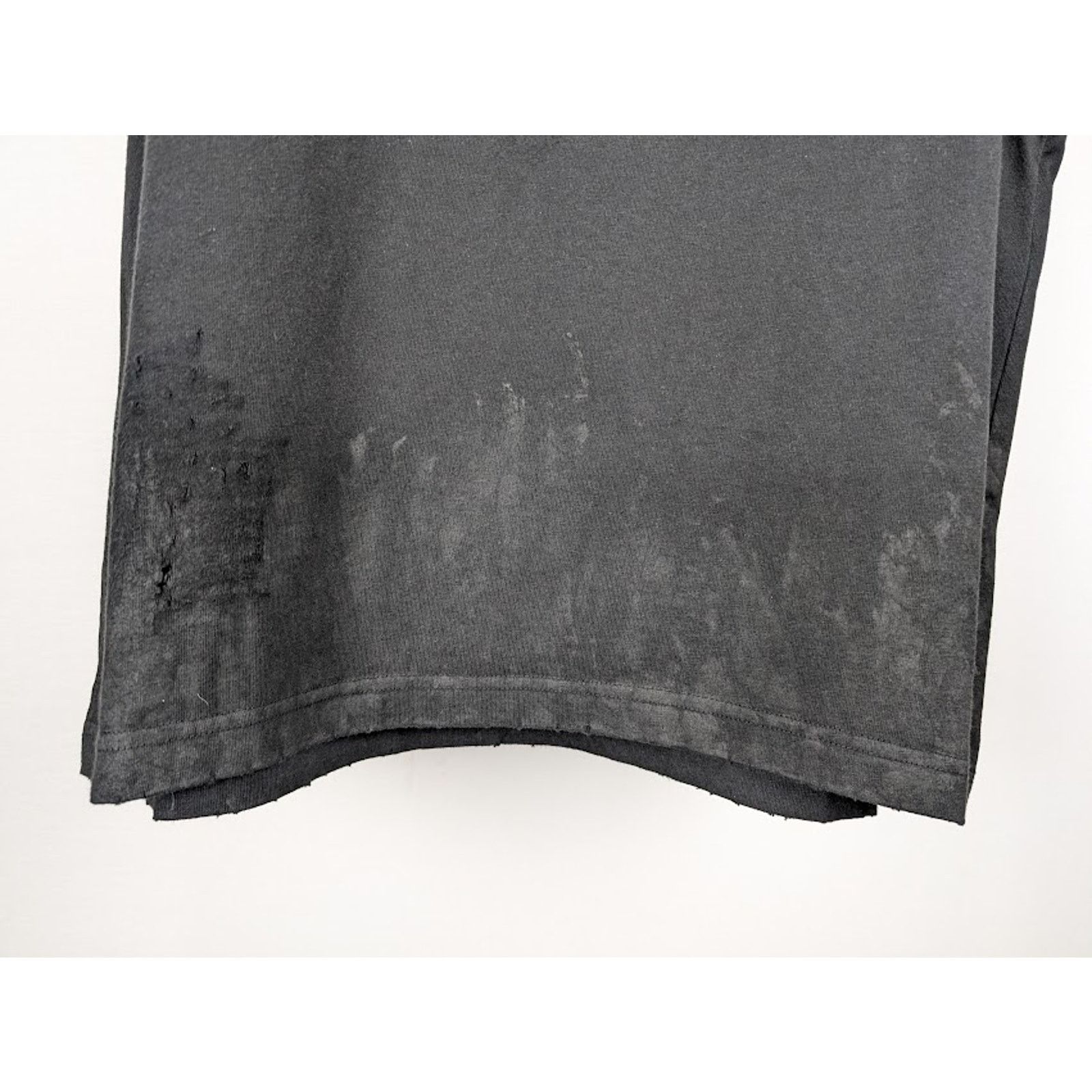 Balenciaga o1rshd1 Skater Oversized T-Shirt in Washed Black Size US L / EU 52-54 / 3 - 7 Thumbnail