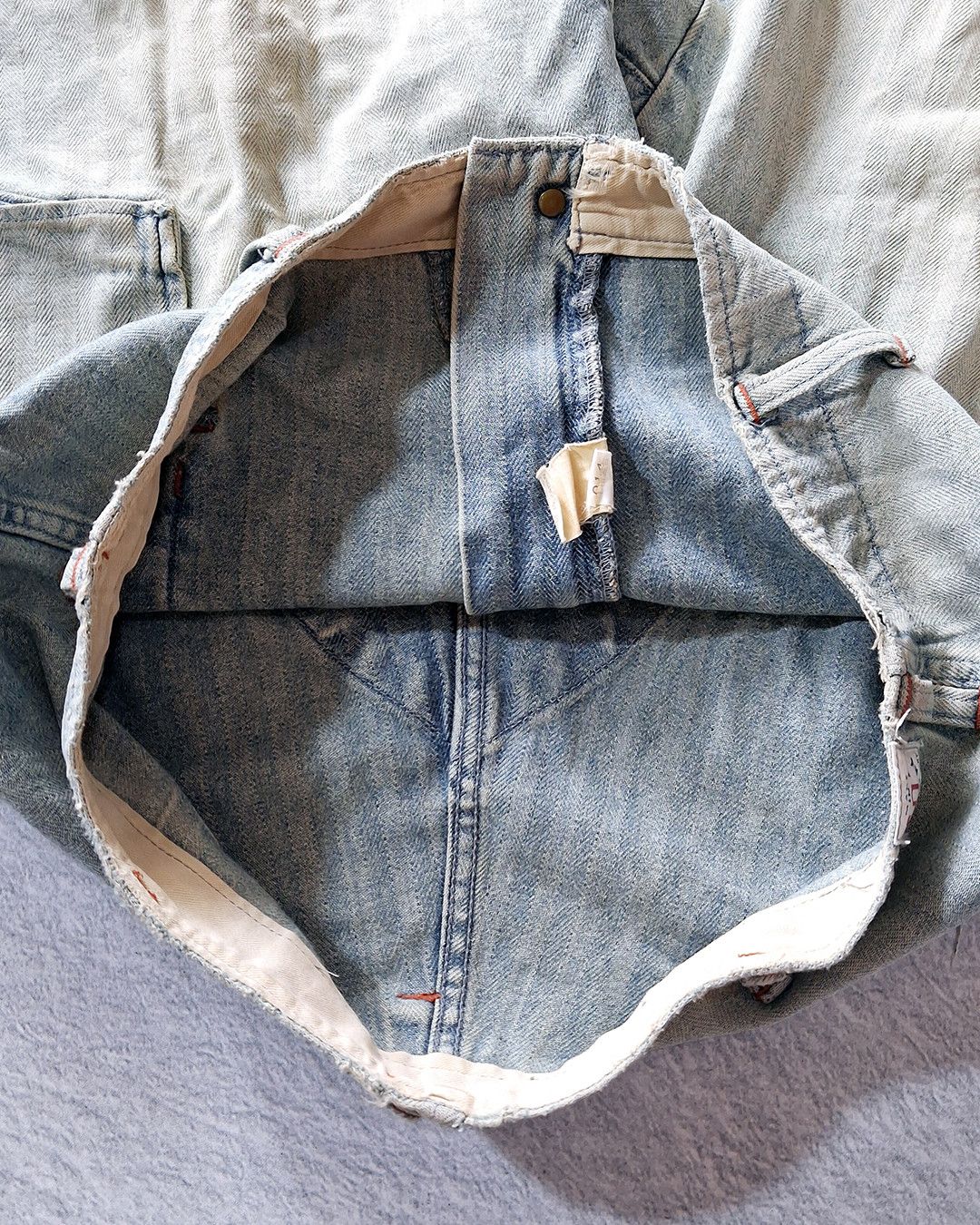 FOB Factory FOB FACTORY HERRINGBONE CARGO MONKEY SHORTS MADE IN JAPAN Size US 33 - 5 Thumbnail
