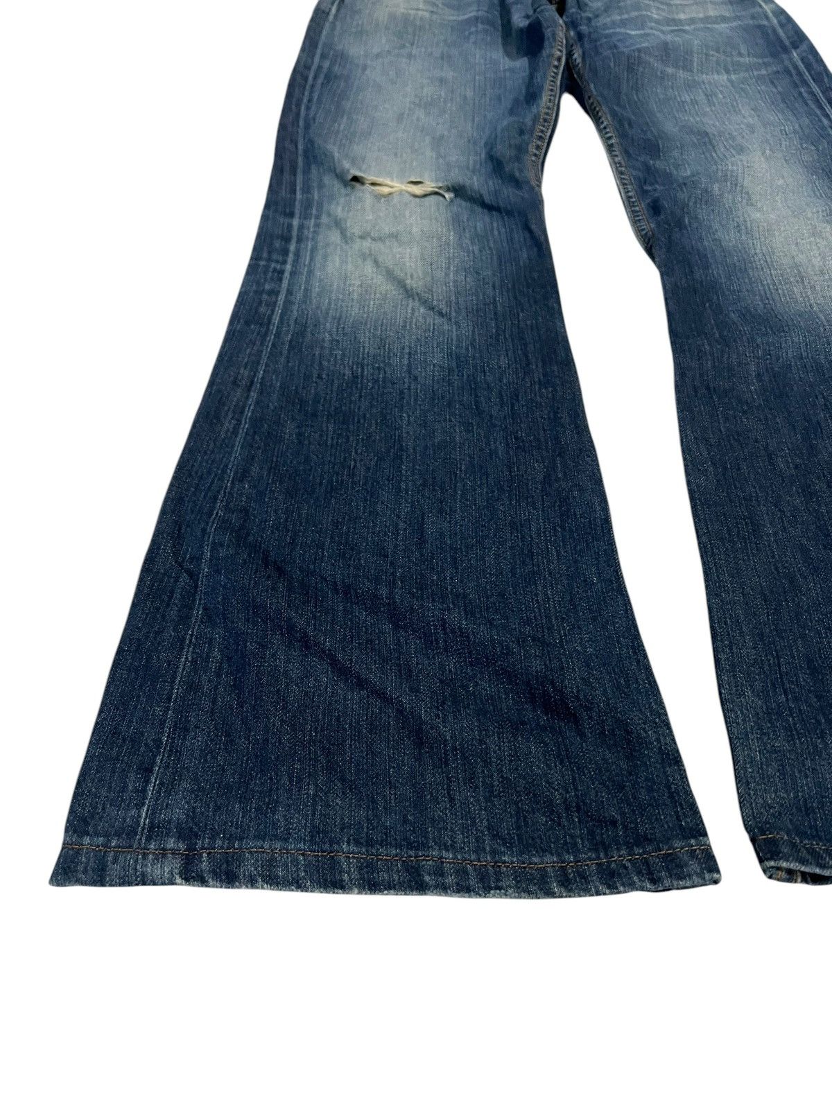 If Six Was Nine × Lee 🌈LEE FLARE DISTRESSED JEAN Size US 30 / EU 46 - 3 Thumbnail