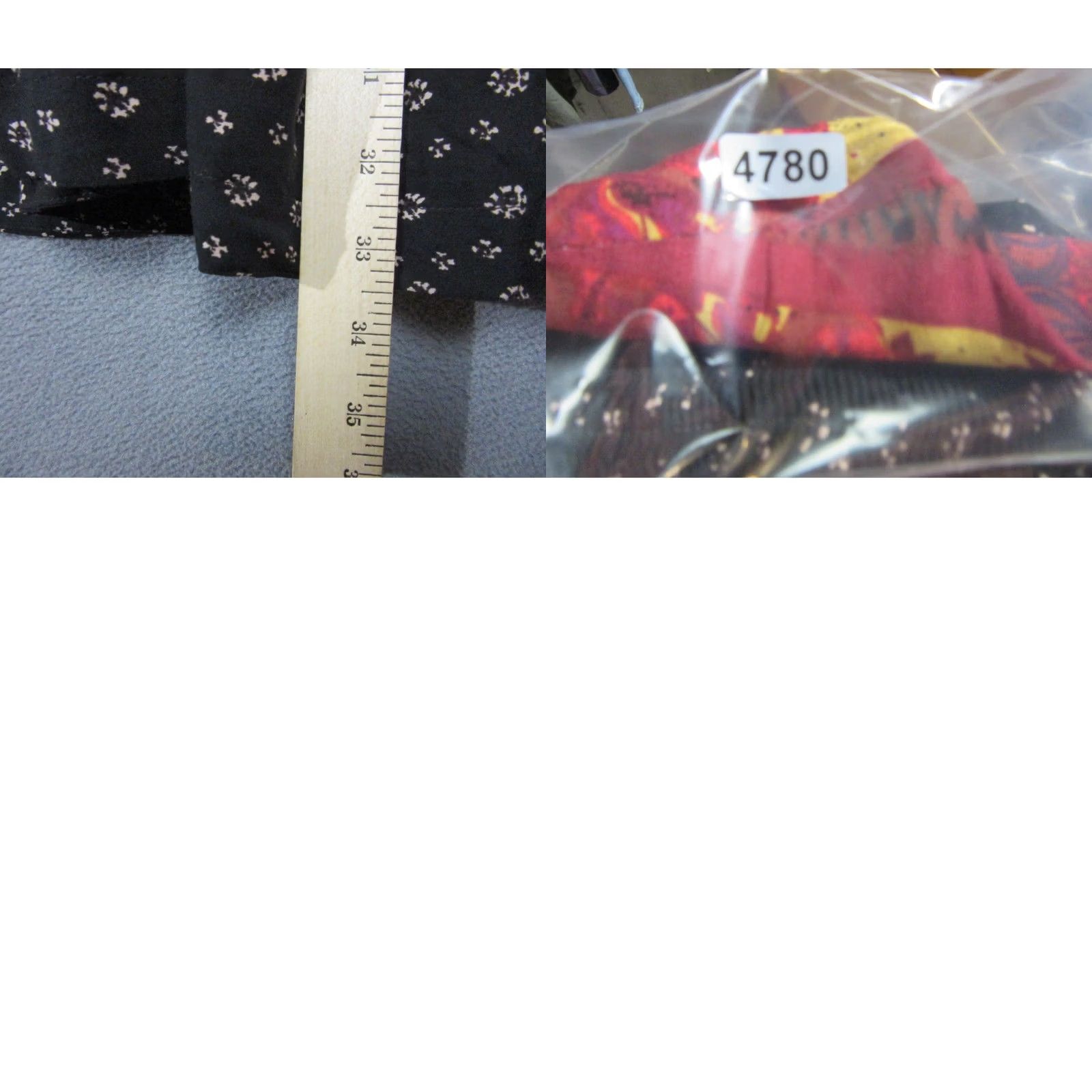 Free People Free People Mini Dress Womens L Black Rayon Mixed Print Smocked Waist Size L / US 10 / IT 46 - 11 Thumbnail