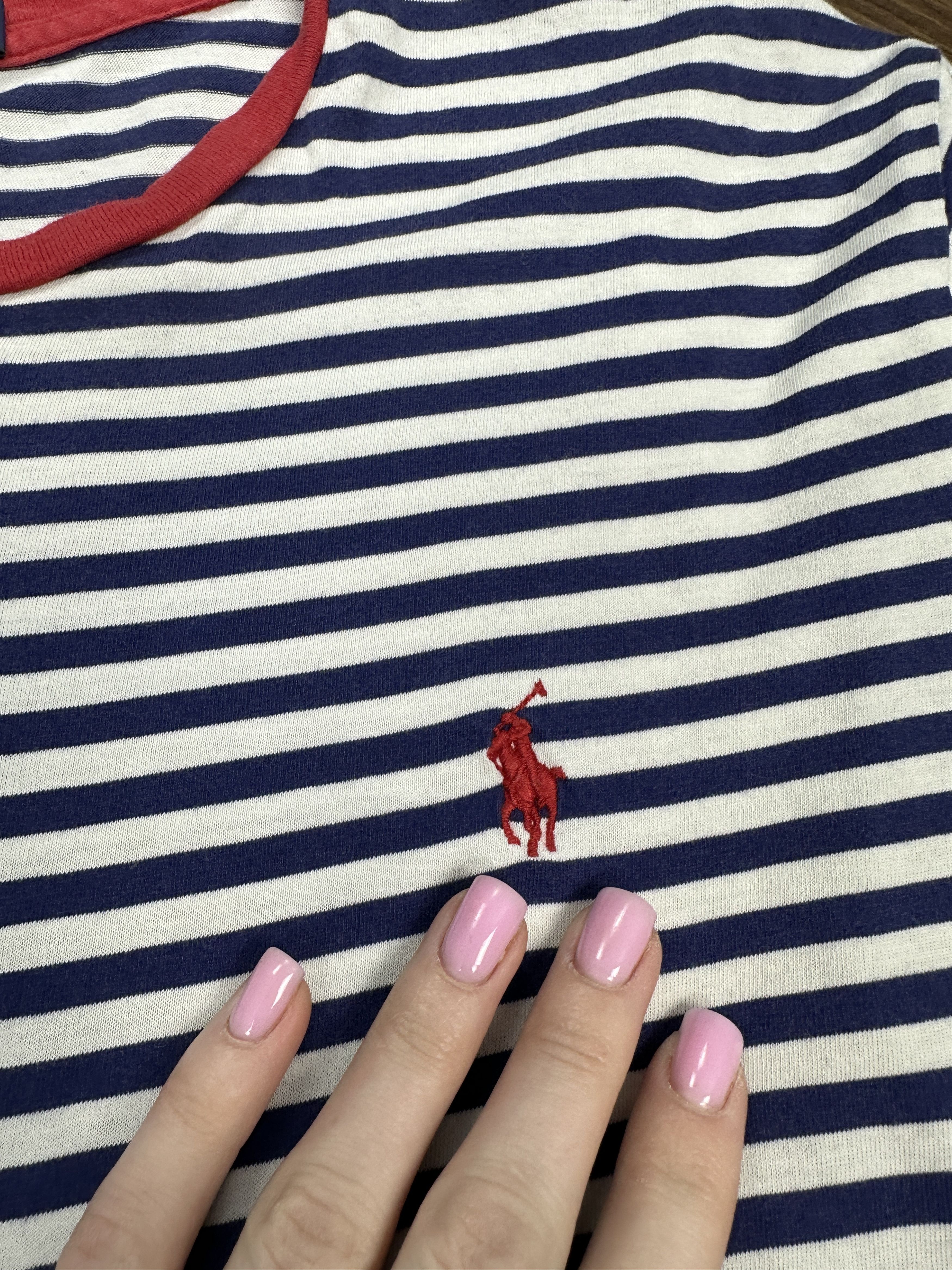 Polo Ralph Lauren × Ralph Lauren Polo Ralph Lauren Short Sleeve Striped T-Shirt y2k Size US L / EU 52-54 / 3 - 3 Thumbnail