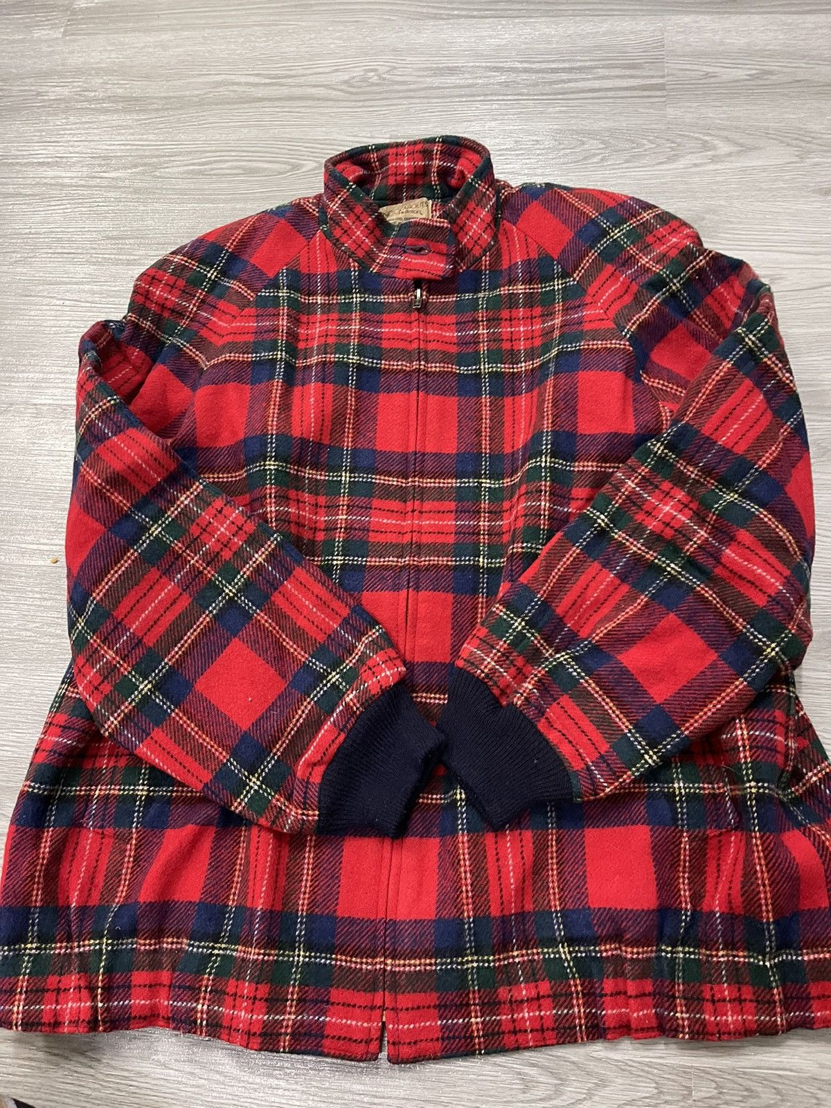 Pendleton × Vintage Vintage Pendleton Plaid Wool Jacket Size US L / EU 52-54 / 3 - 9 Thumbnail