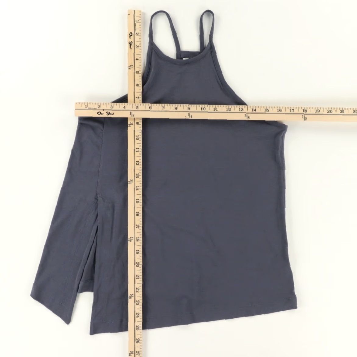 Athleta Athleta Explore Stretch Solid Tank Top Gray Women's XS Tank Top, Women, Gray, XS Size XS / US 0-2 / IT 36-38 - 3 Thumbnail