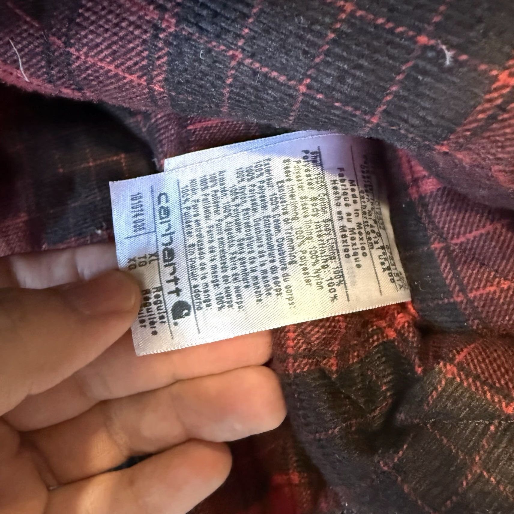Carhartt VINTAGE Carhartt Huntsman Active Jacket XL Gray Plaid Lined Heavy Workwear Outerwear Size US XL / EU 56 / 4 - 7 Thumbnail