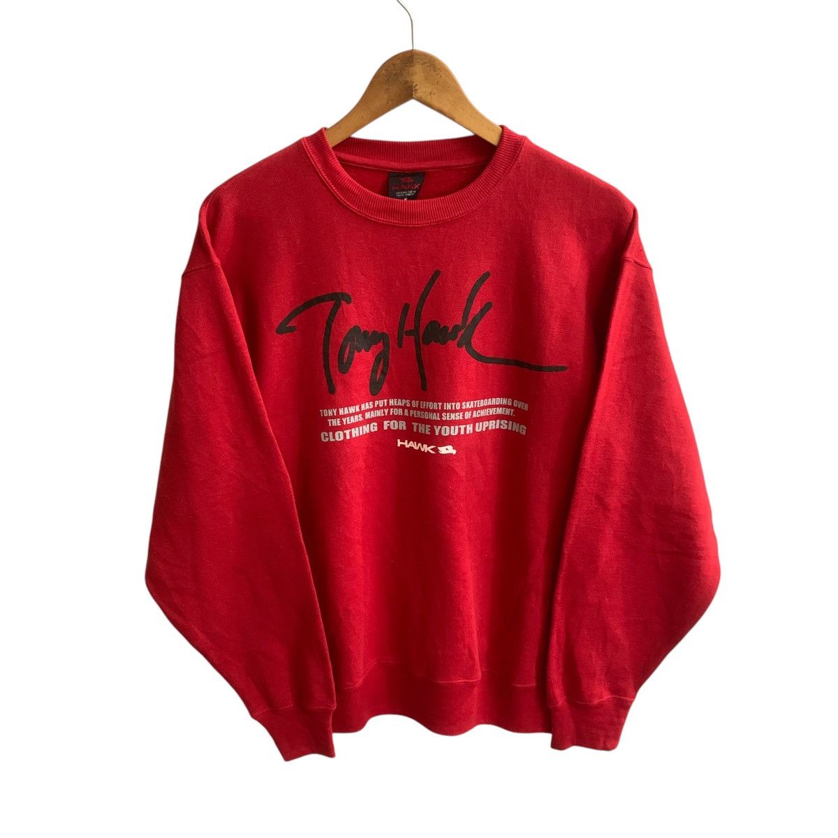 Tony Hawk × Vintage Skateboarding Star Tony Hawk Sweatshirt Medium Size US M / EU 48-50 / 2 - 1 Thumbnail