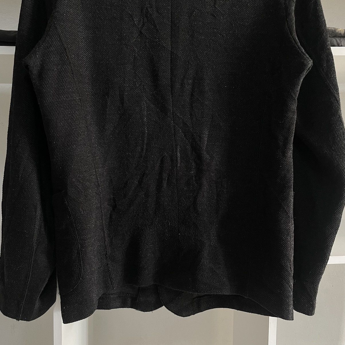Kapital 🇯🇵 45rpm Black Wool Knit Blazer Jacket Kapital style Size US S / EU 44-46 / 1 - 19 Thumbnail