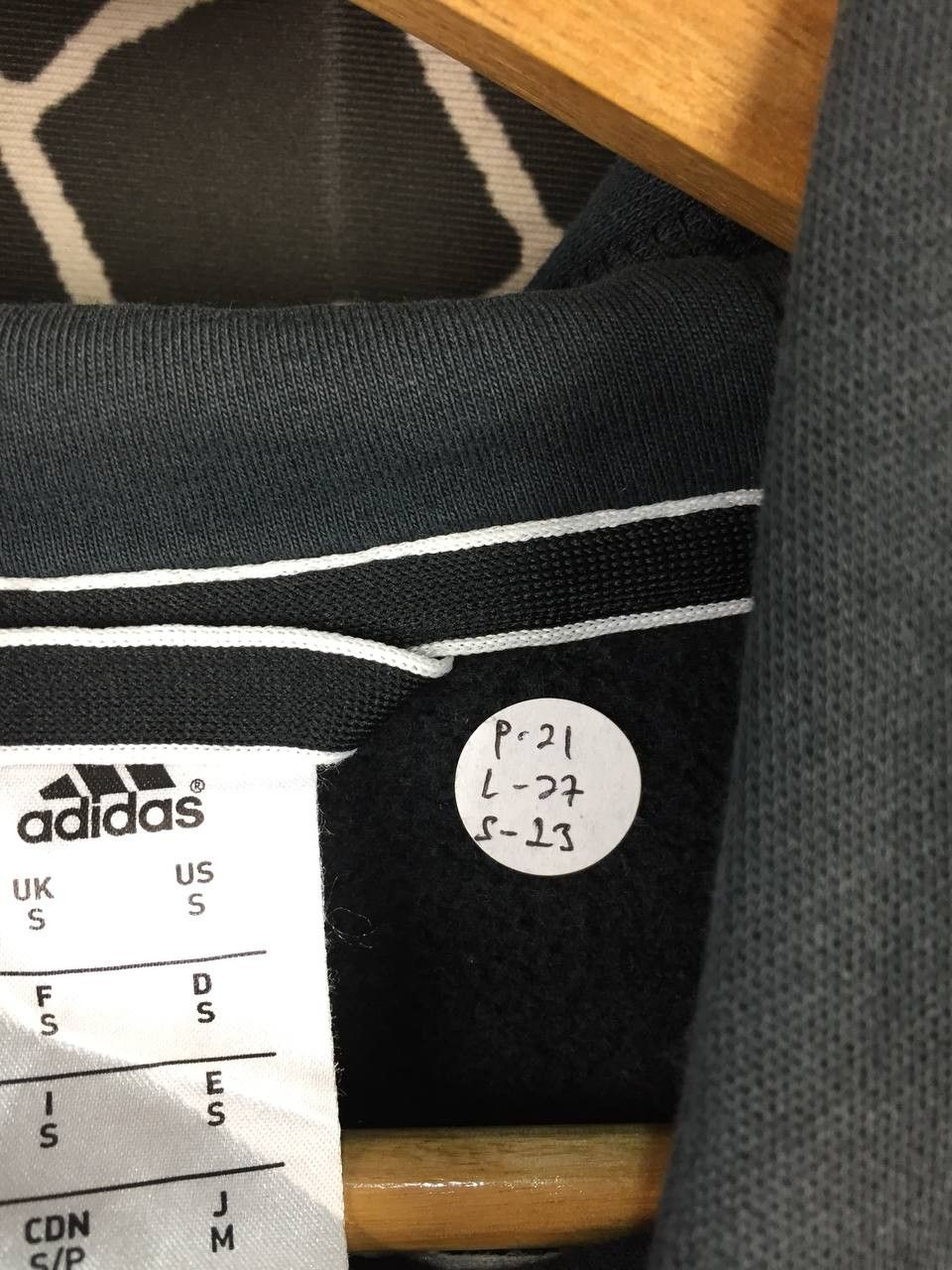 Adidas Adidas Essentials Full Zip Spell Out Logo Hoodie Size US S / EU 44-46 / 1 - 16 Thumbnail