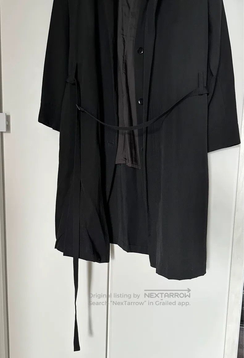 Y's Y's Long black trench coat Size US M / EU 48-50 / 2 - 5 Thumbnail