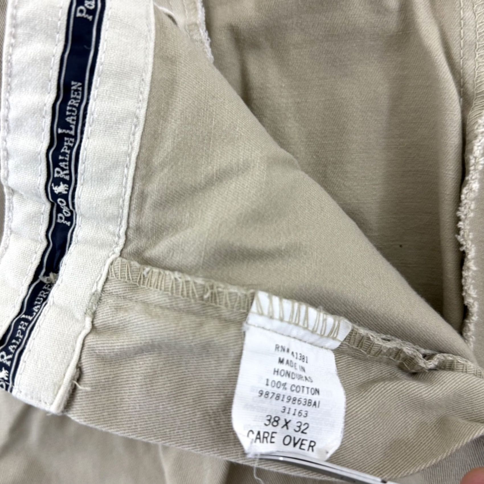 Polo Ralph Lauren VINTAGE Polo Ralph Lauren Hammond Pant Mens 38x32 Beige Chino Casual 90s Preppy Womens? Mens Size US M / EU 48-50 / 2 - 6 Thumbnail