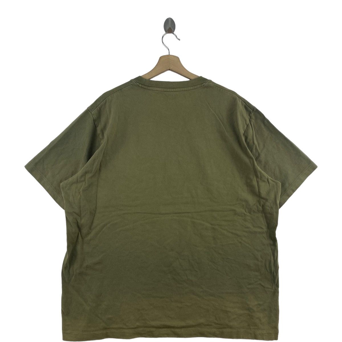JW Anderson × Uniqlo JW ANDERSON x UNIQLO Plain Khaki Short Sleeve Shirt Size US XXL / EU 58 / 5 - 4 Thumbnail