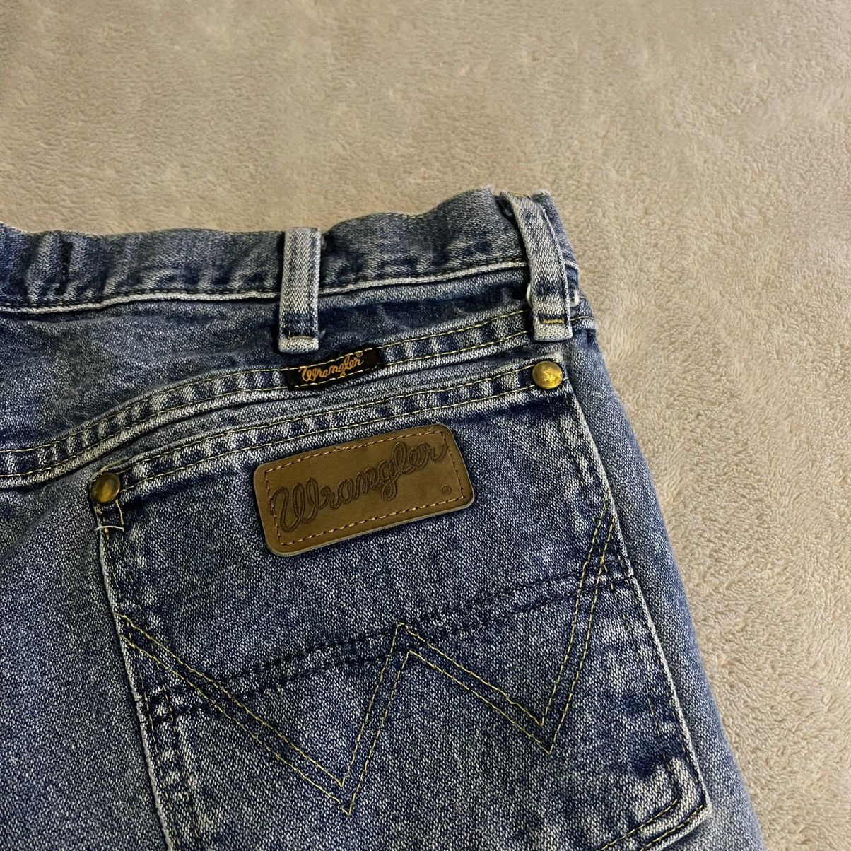 Wrangler Vintage Wrangler George Strait Collection Men Blue 35x36 Y2K Size US 34 / EU 50 - 5 Thumbnail