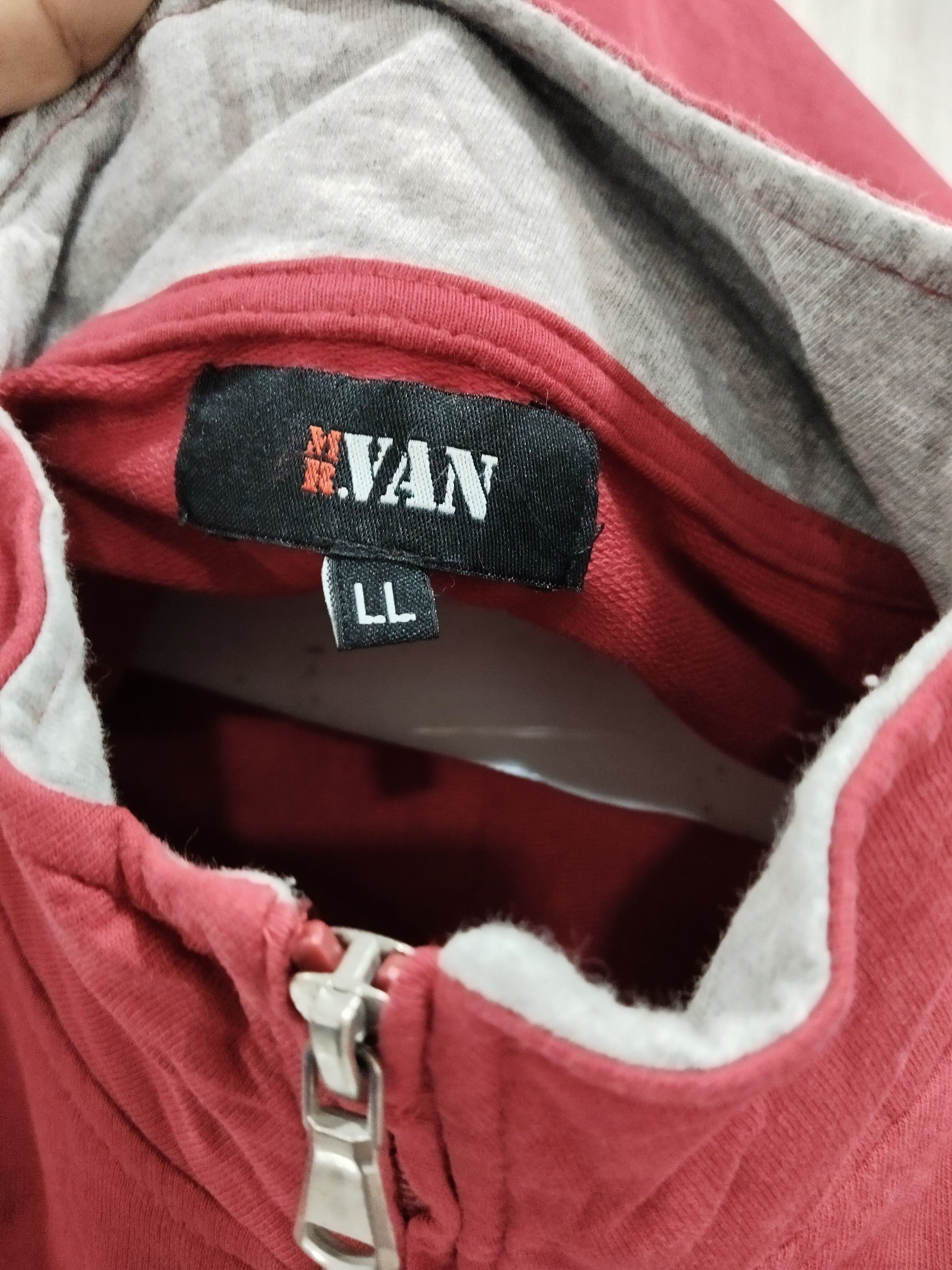 Designer × Van Vintage Mr.Van Streetwear Half Zipper Sweatshirt Size US L / EU 52-54 / 3 - 5 Thumbnail