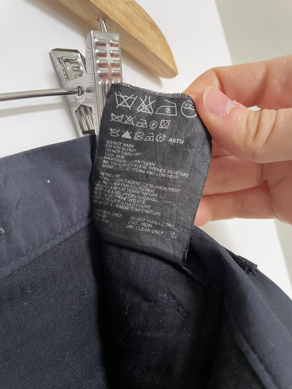 Prada Prada cotton nylon trouser dark navy Size US 30 / EU 46 - 6 Thumbnail
