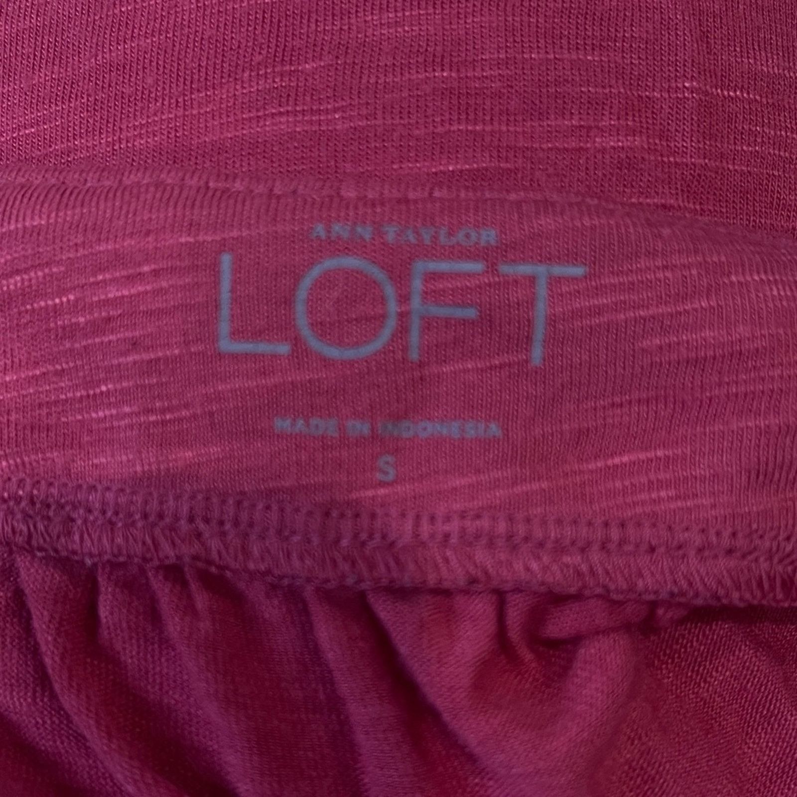 Loft LOFT Women’s Rust Gathered Collar Sleeveless Top Sz S Size S / US 4 / IT 40 - 3 Thumbnail