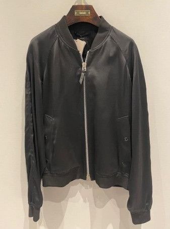 Tom Ford o1w1db10425 OBS028 Viscose Bomber Jacket in Black Size US L / EU 52-54 / 3 - 1 Preview