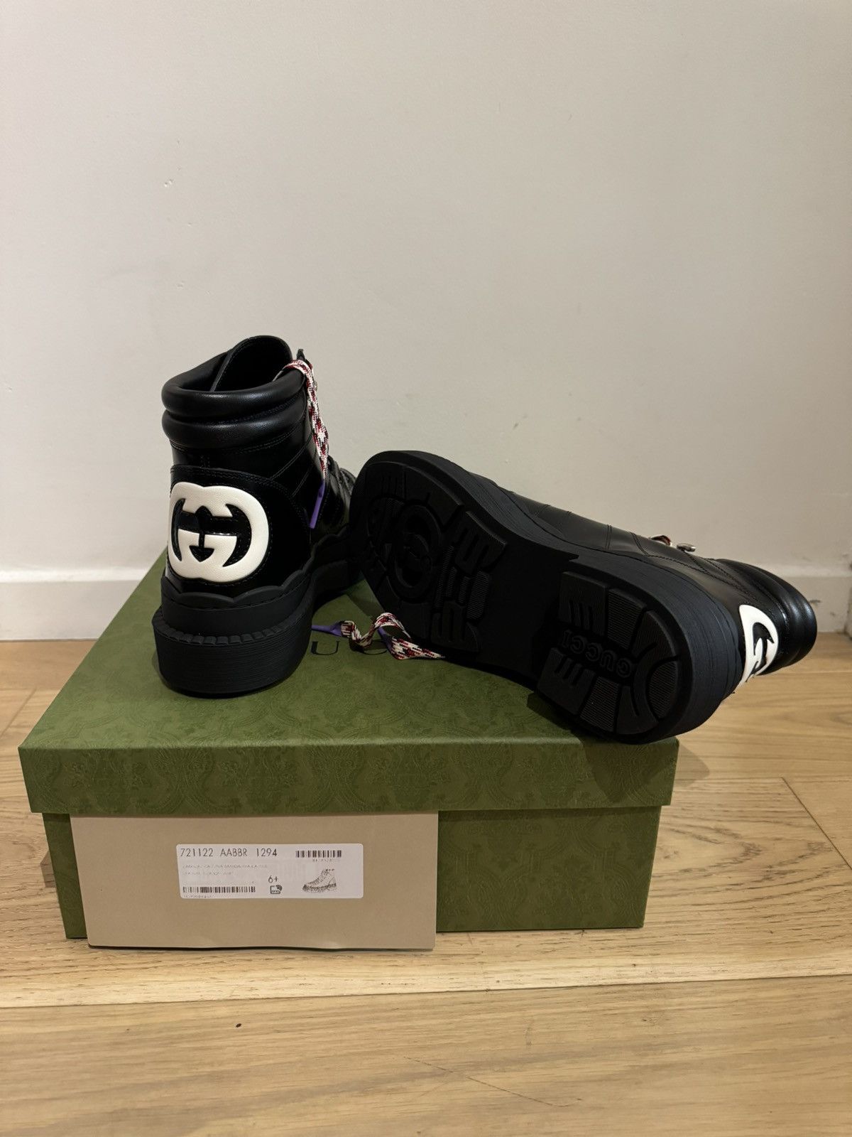 Gucci Gucci Ghibli Leather Trekking Boot Size US 6.5 / EU 39-40 - 3 Thumbnail