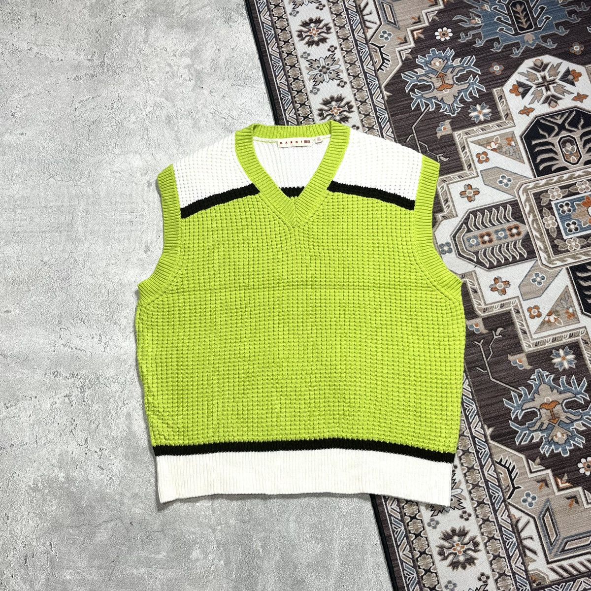 Marni × Uniqlo Uniqlo X Marni Vest Knit Size US XXL / EU 58 / 5 - 1 Thumbnail
